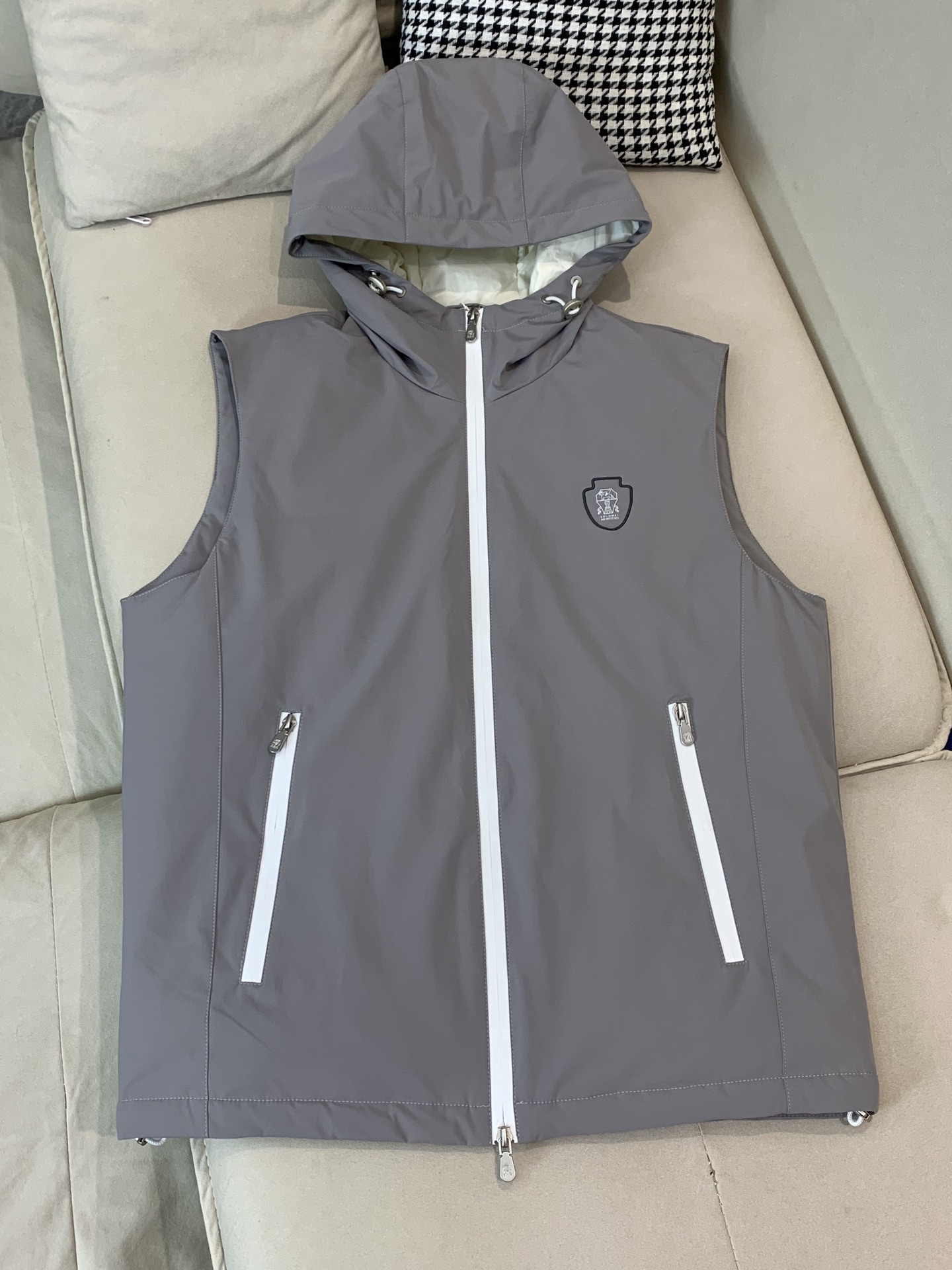 。羽绒 BC-Brunello Cucineli 布鲁内洛 •库奇内利💥独家专供秋冬新款连帽羽绒马甲。贸