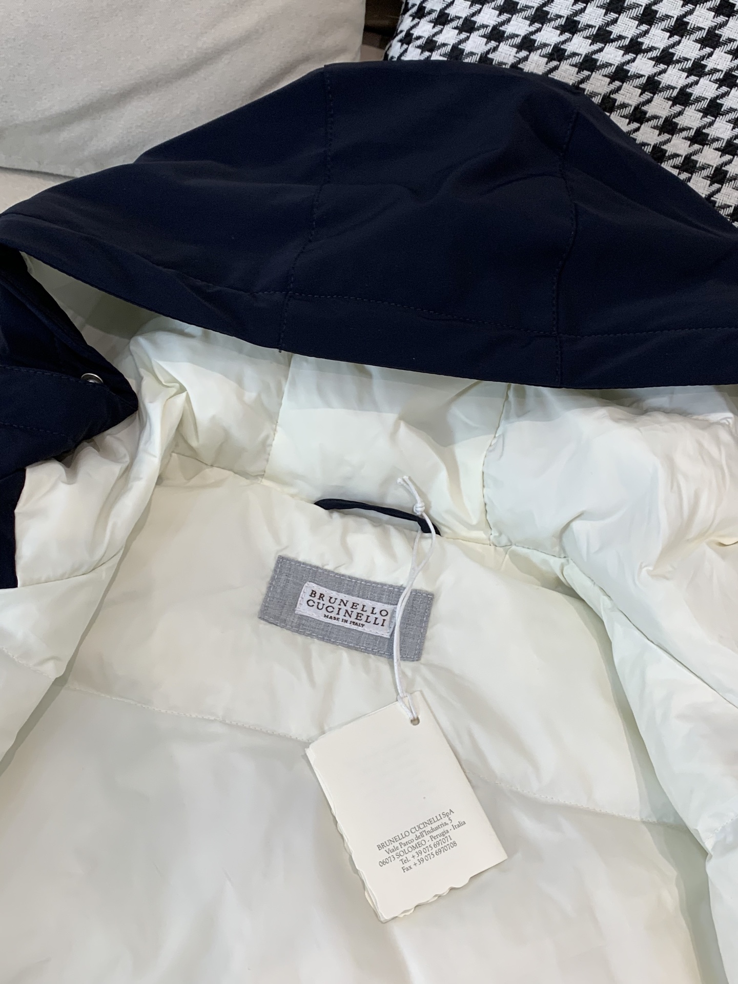 羽绒 BC-Brunello Cucineli 布鲁内洛 •库奇内利💥独家专供秋冬新款连帽羽绒马甲。贸易