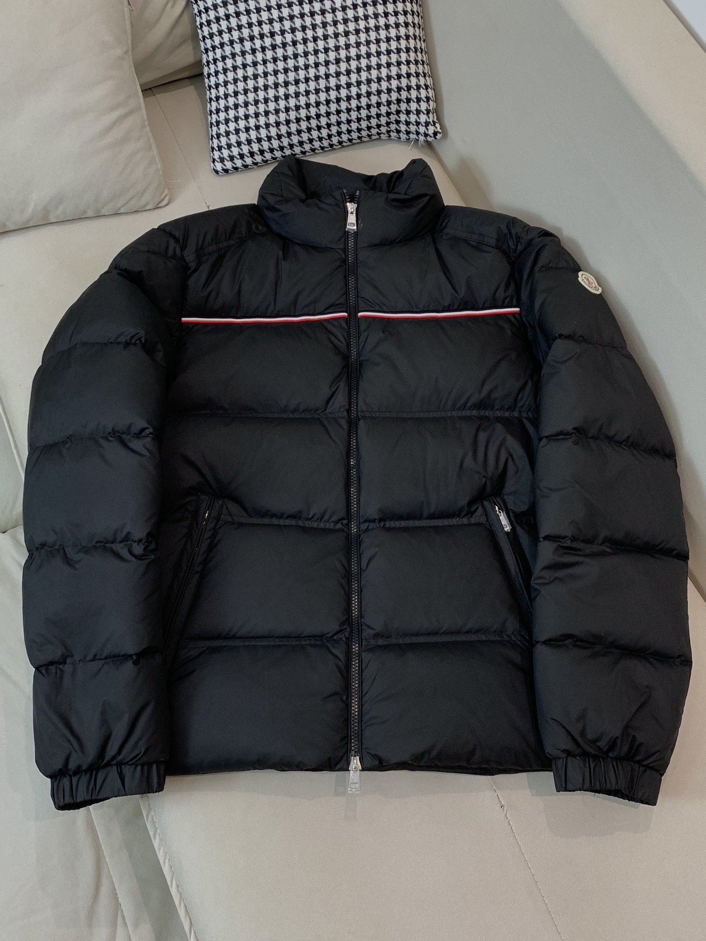 。羽绒 2025SS秋冬季出品新款！-Moncl*r立领羽绒服夹克外套 采用新国标90白鸭绒 男士轻奢时