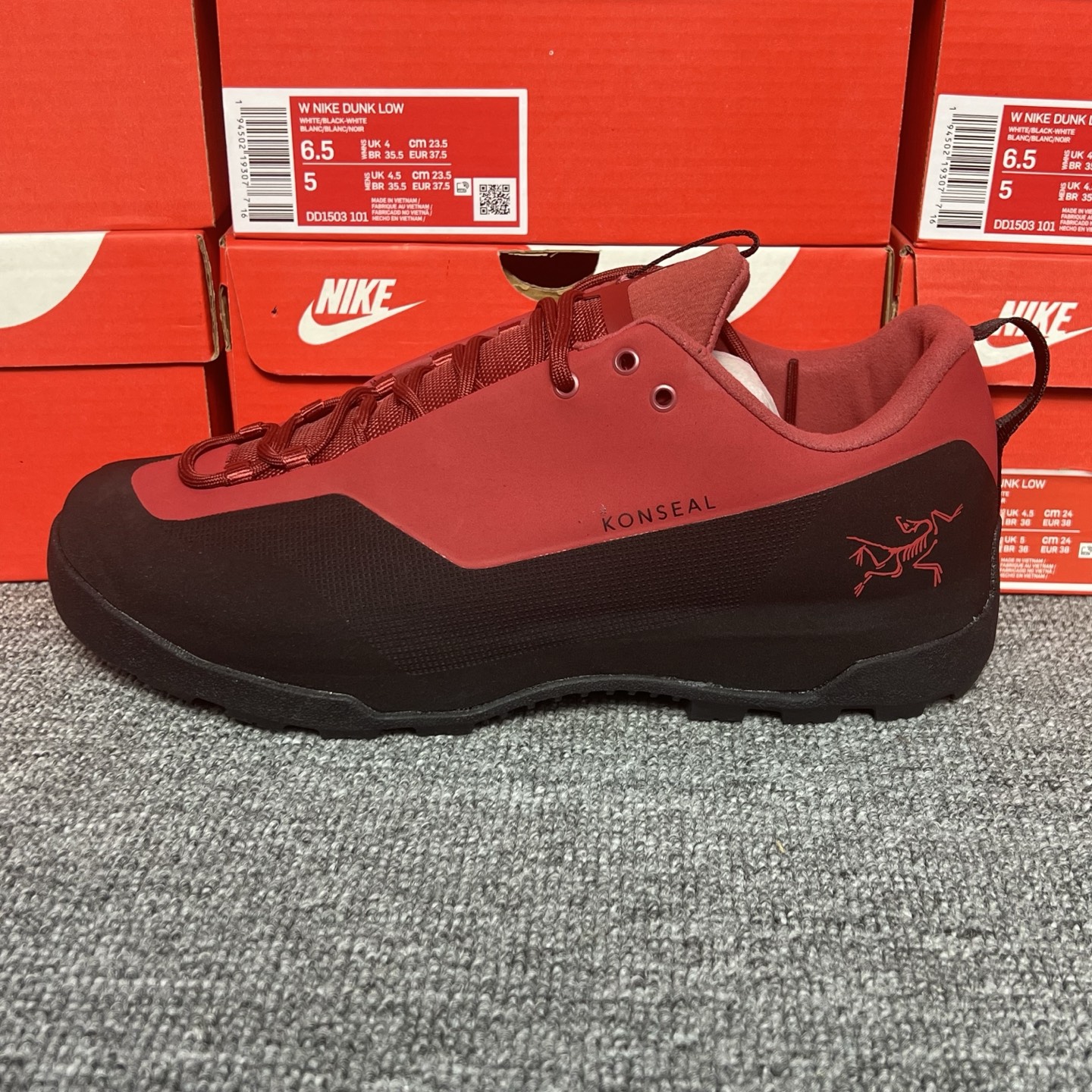 DM版Arcteryx始祖鸟 Konseal Shoe 舒适 防滑耐磨透气支撑抓地 登山鞋系列
尺码：39-45
编码：BC431278