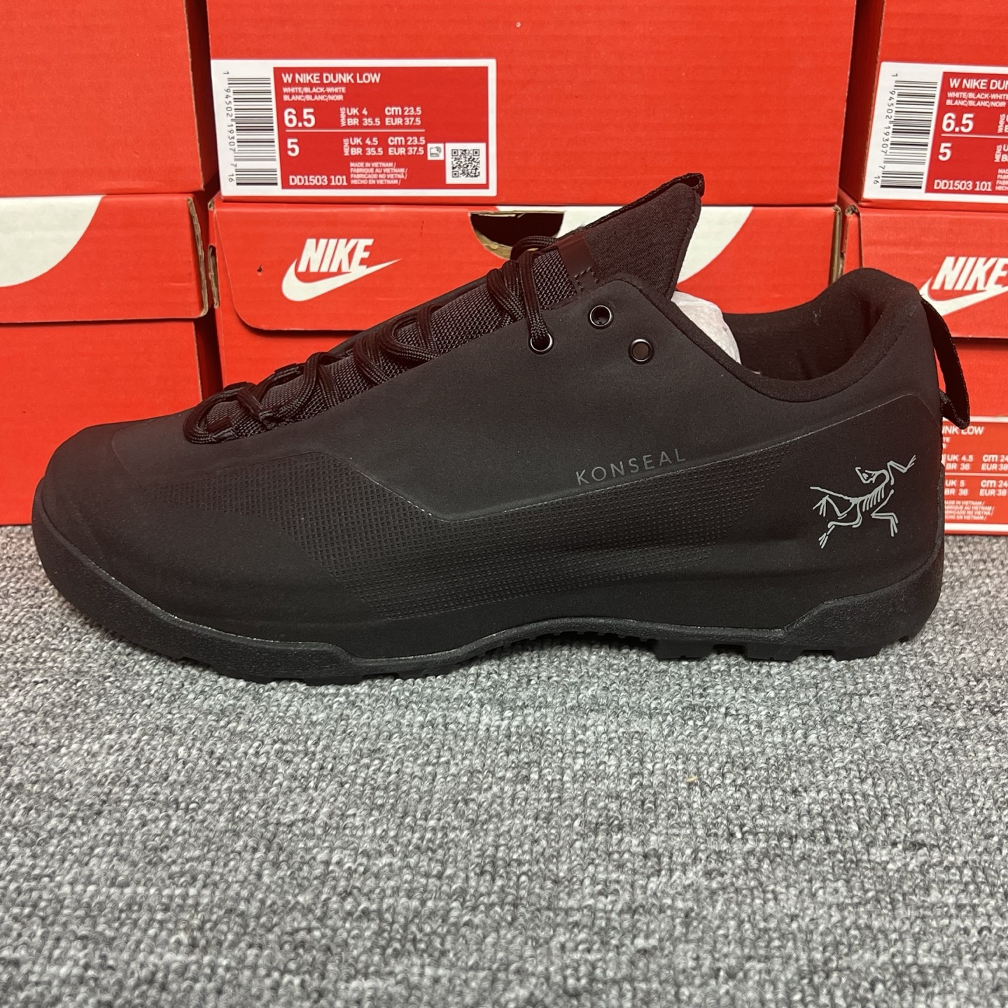 DM版Arcteryx始祖鸟 Konseal Shoe 舒适 防滑耐磨透气支撑抓地 登山鞋系列
尺码：39-45
编码：BC431278