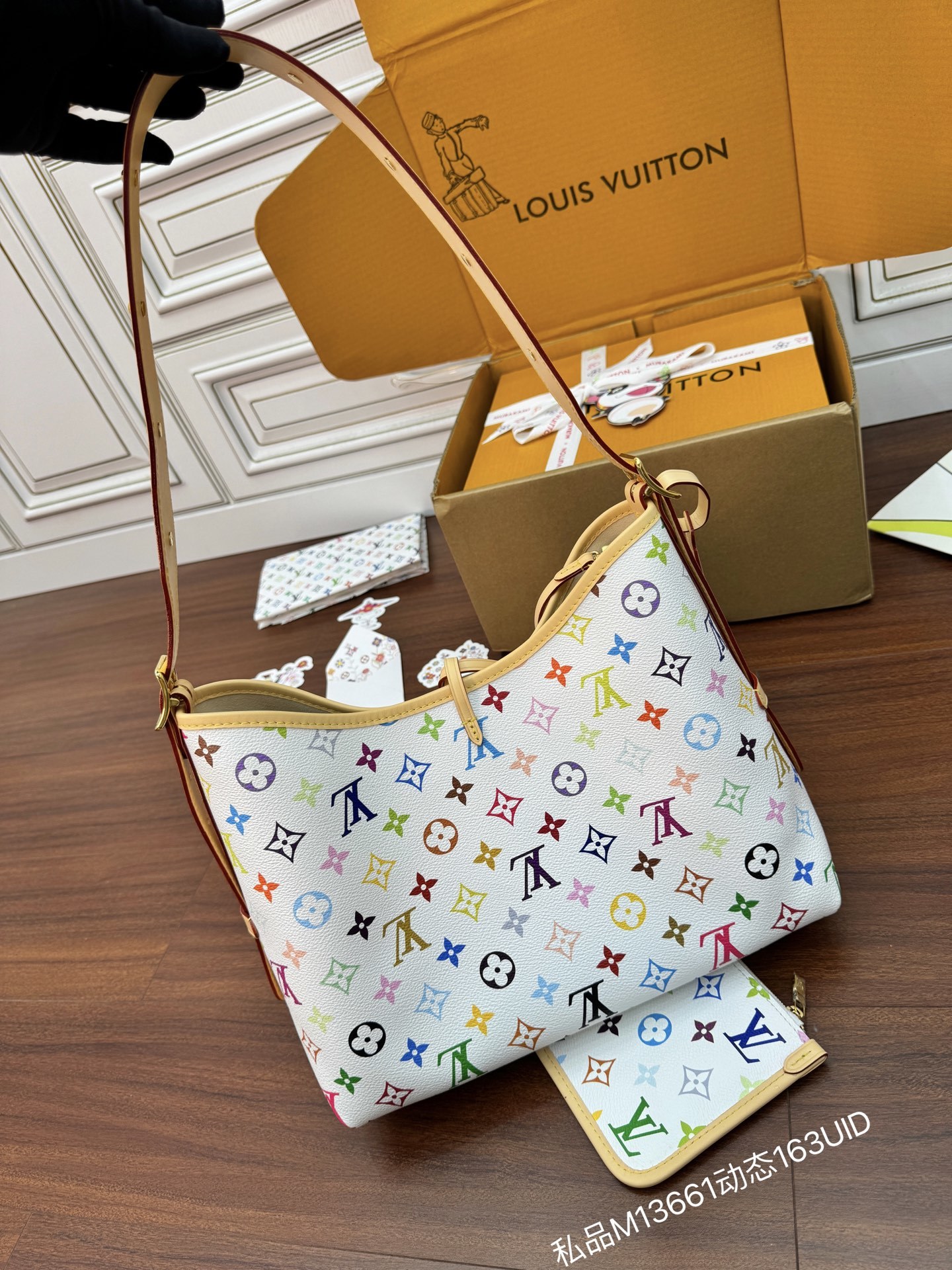 M13661私品(163动态UID )进口菱形面料 (品质第九次升级,进口原厂皮.专柜同步,动态电子芯片