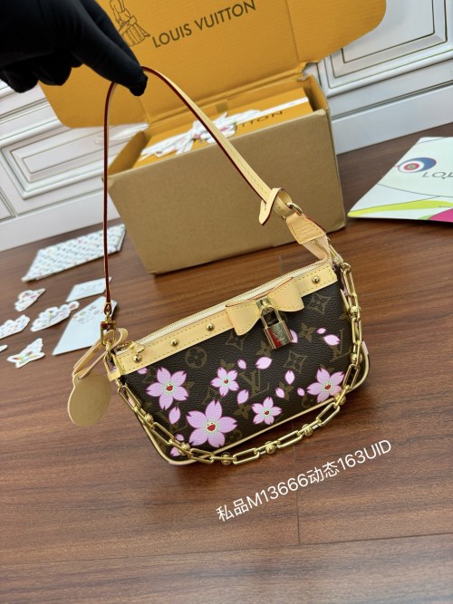 Louis Vuitton M13666: Diamond Pattern, Electronic Chip, and Premium Leather Bag 1 Louis Vuitton M13666: Diamond Pattern, Electronic Chip, and Premium Leather Bag