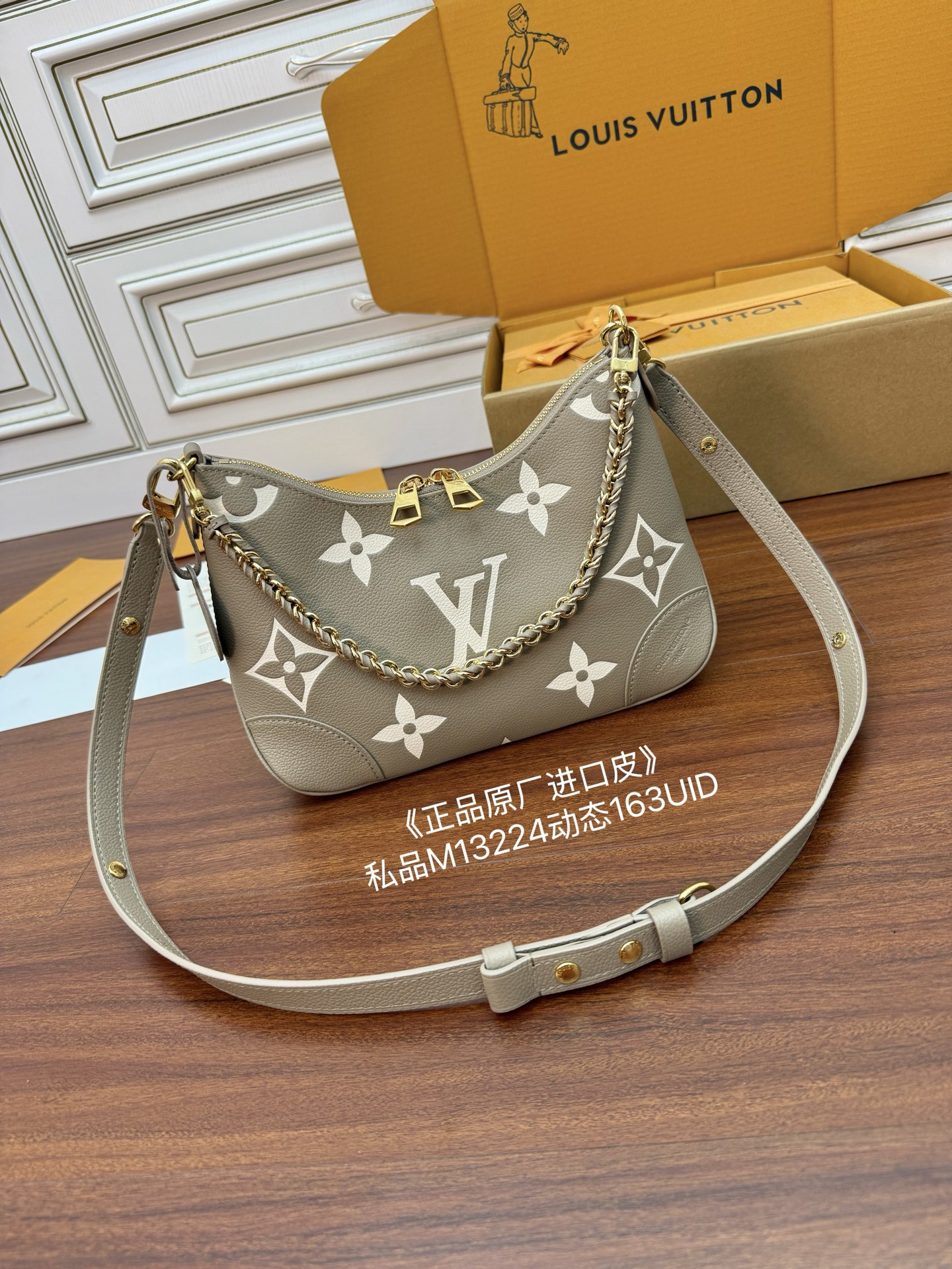Louis Vuitton Loop Hobo Bag in Turtledove Monogram Coated Canvas 3 i1754105270862 8413 0 1