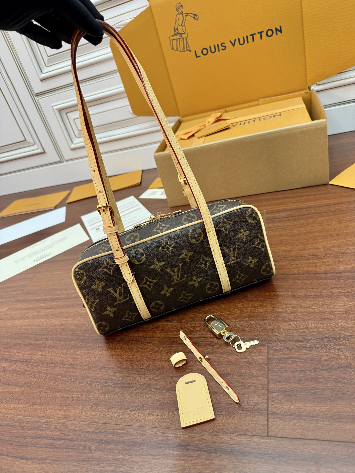 Louis Vuitton Monogram Canvas Cylinder Bag, A Timeless Icon Redefined 7 i1758859898067 9302 0 5