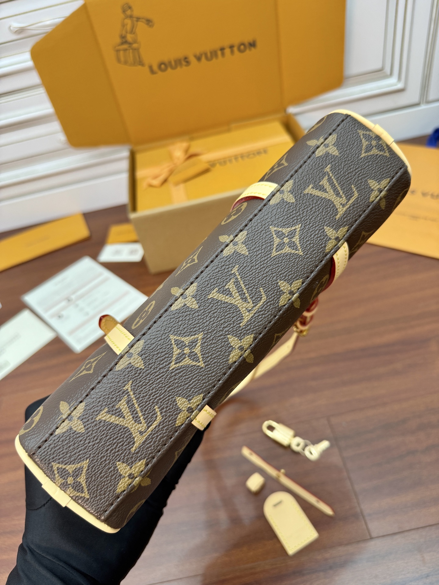 Louis Vuitton Monogram Canvas Cylinder Bag, A Timeless Icon Redefined 10 i1758859912339 4407 0 8
