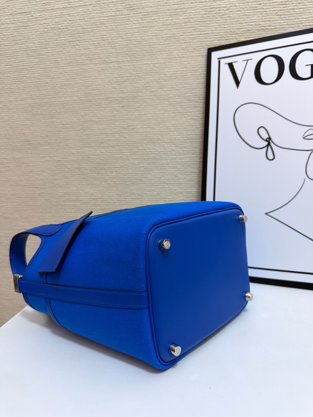 Hermes Cargo Picotin Blue 18cm everyday