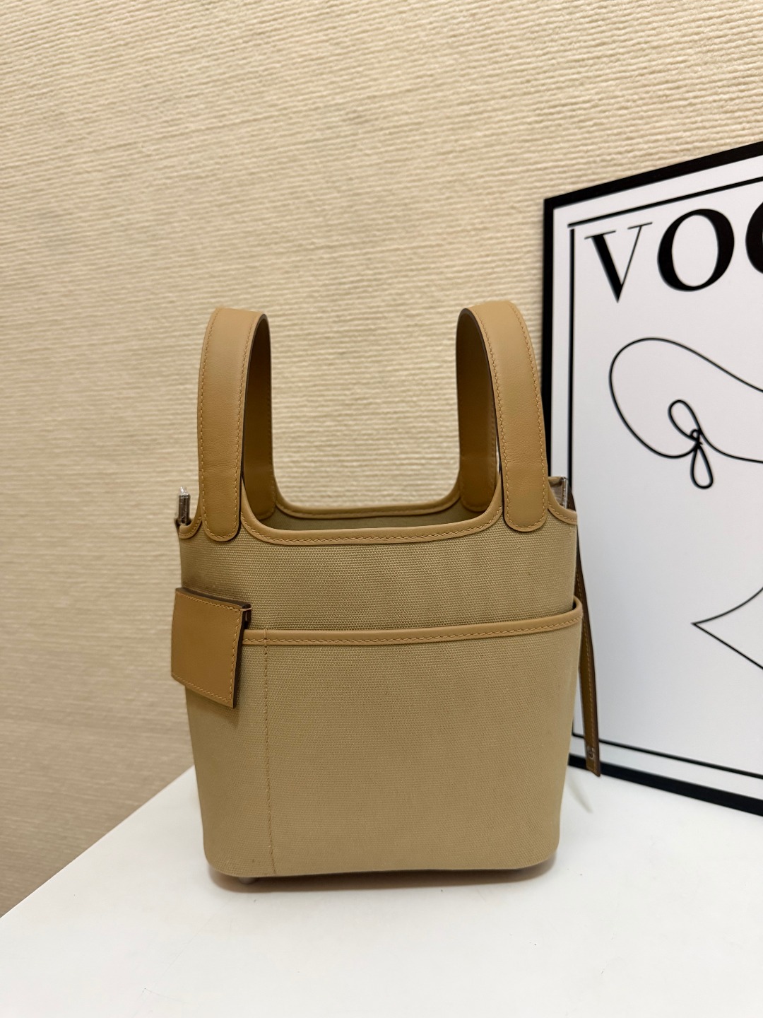 Hermes Cargo Picotin 18 Beige 18cm everyday