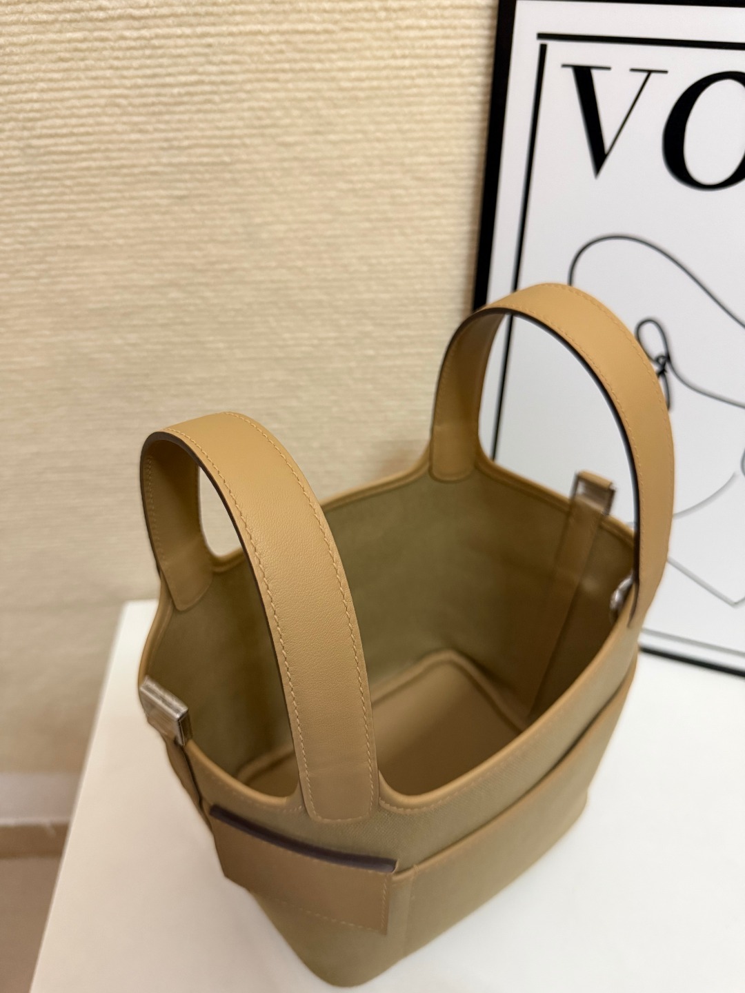 Hermes Cargo Picotin 18 Beige 18cm everyday