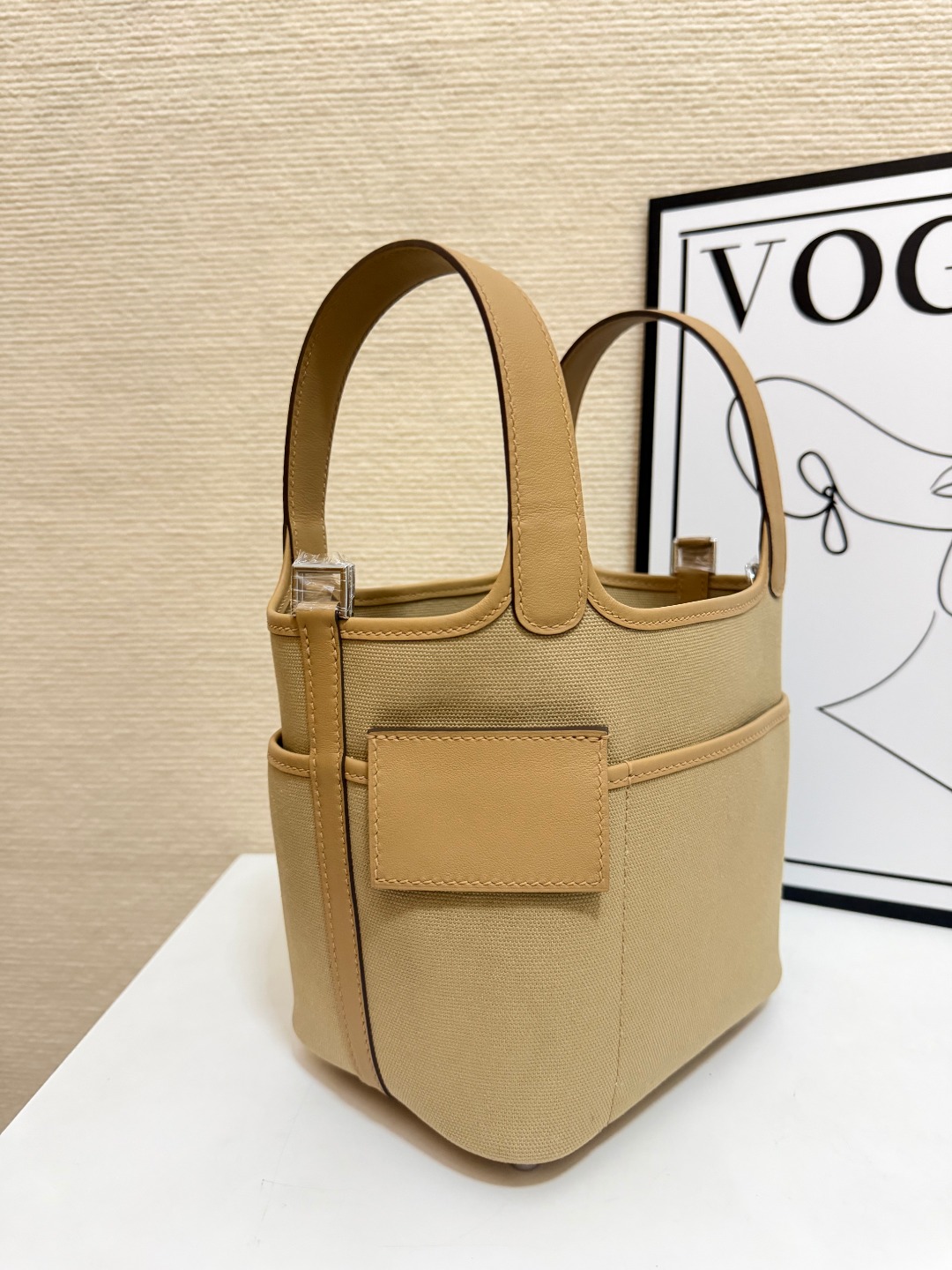 Hermes Cargo Picotin 18 Beige 18cm everyday