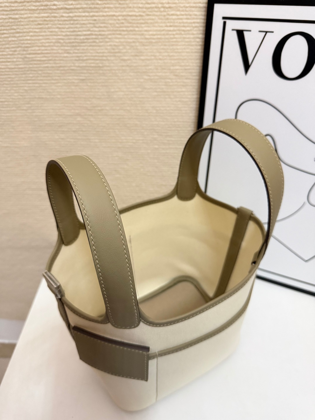 Hermes Cargo Picotin 18 Swift Beige 18cm everyday
