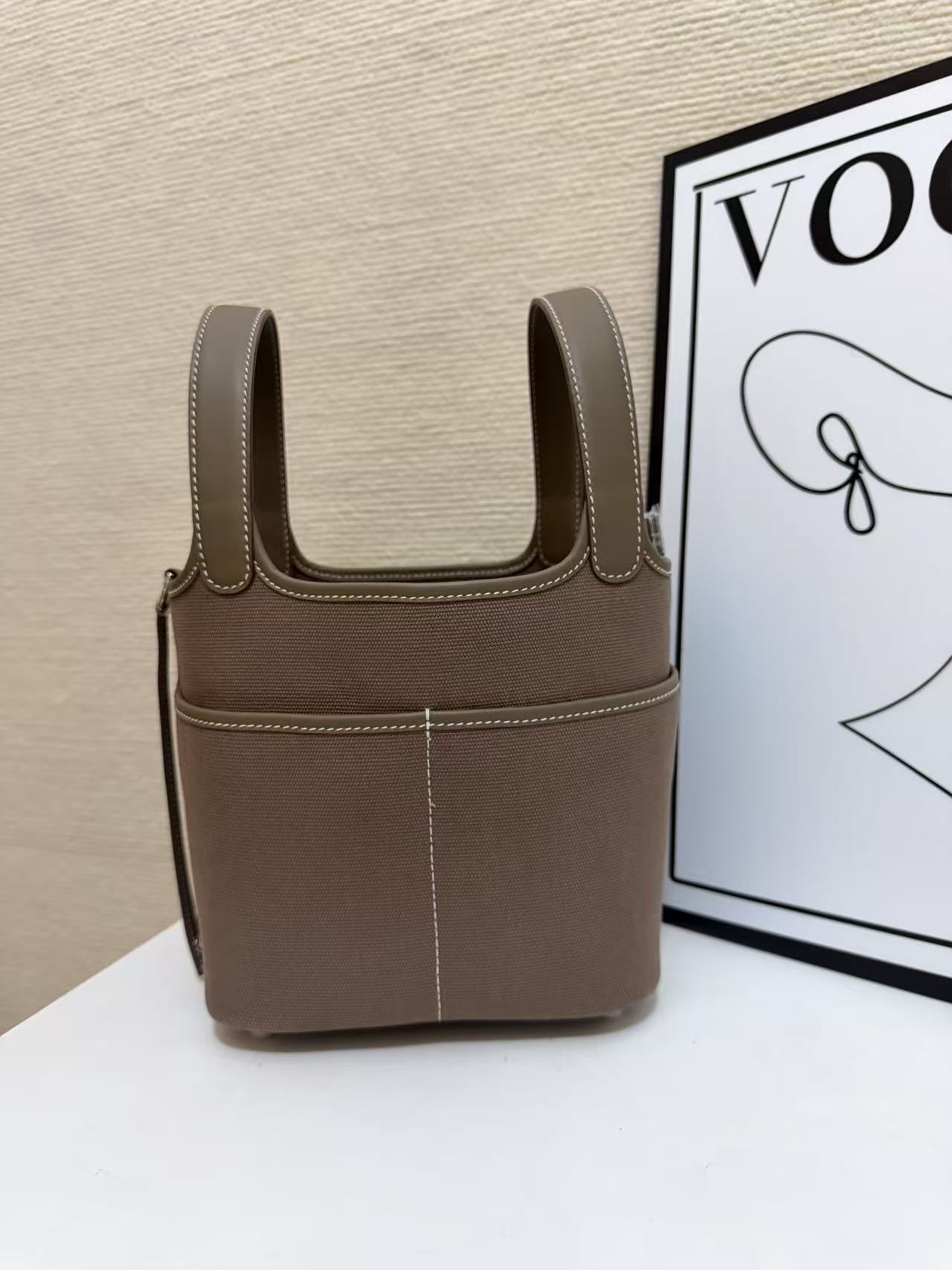 Hermes Cargo Picotin Brown 18cm everyday