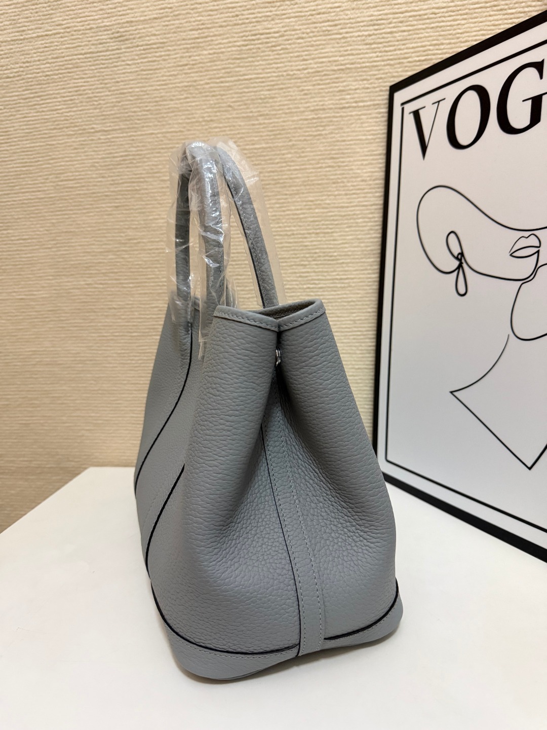 Hermes Garden Party Light Gray 30cm tote everyday