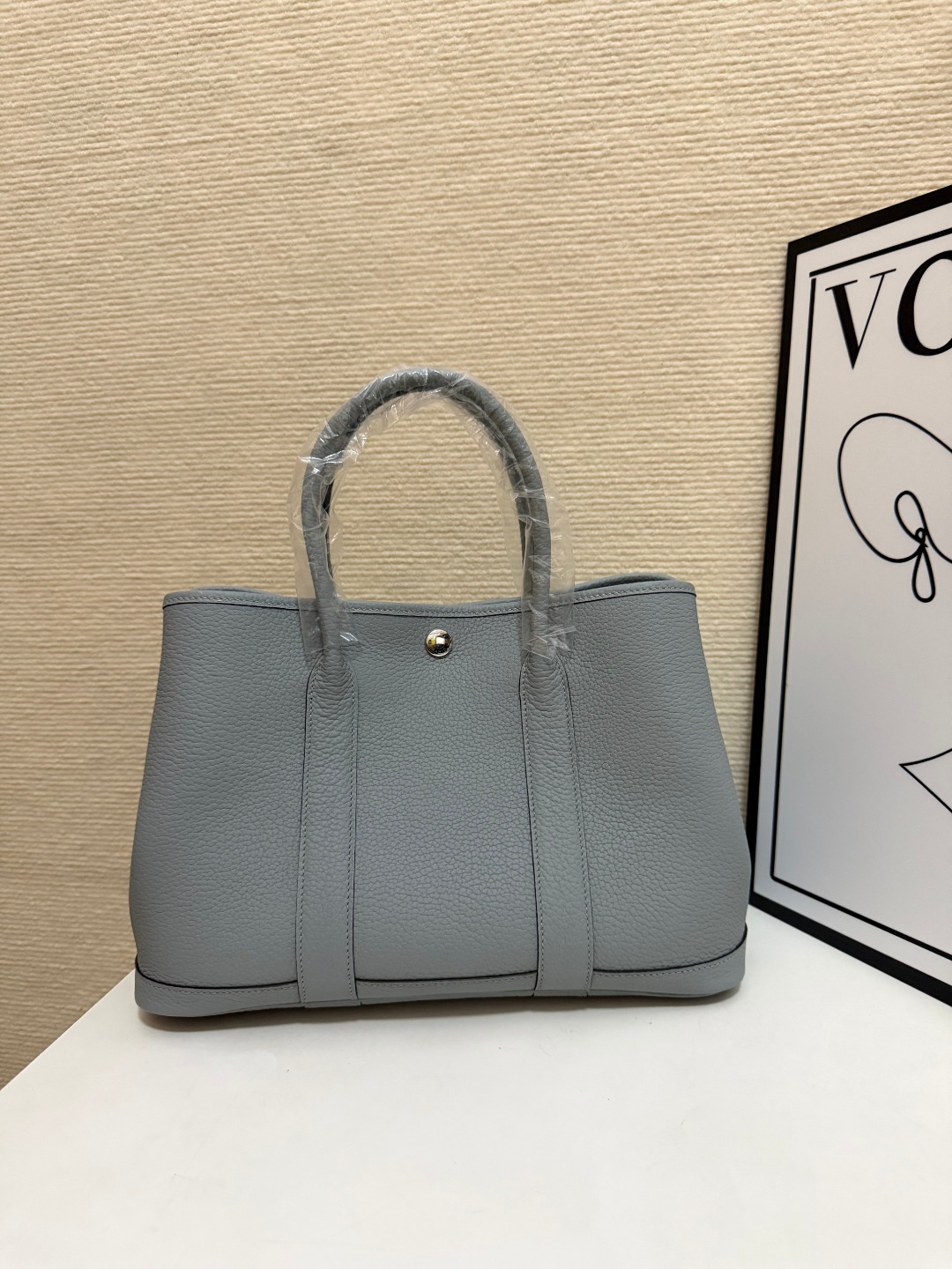Hermes Garden Party Light Gray 30cm tote everyday