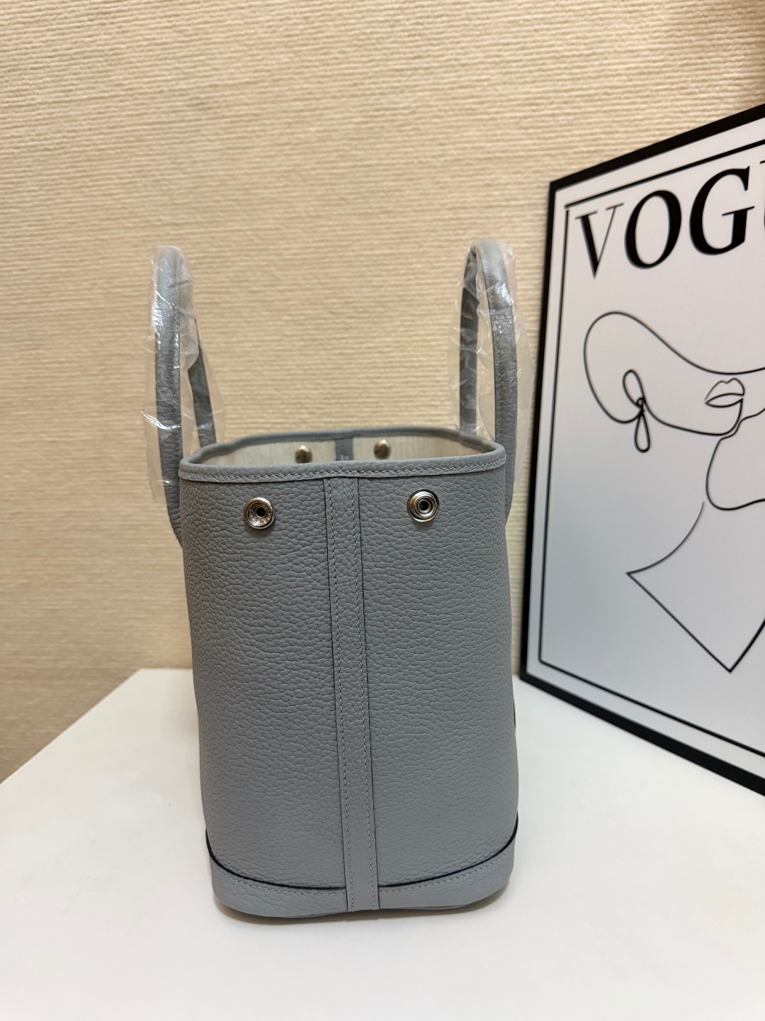 Hermes Garden Party Light Gray 30cm tote everyday