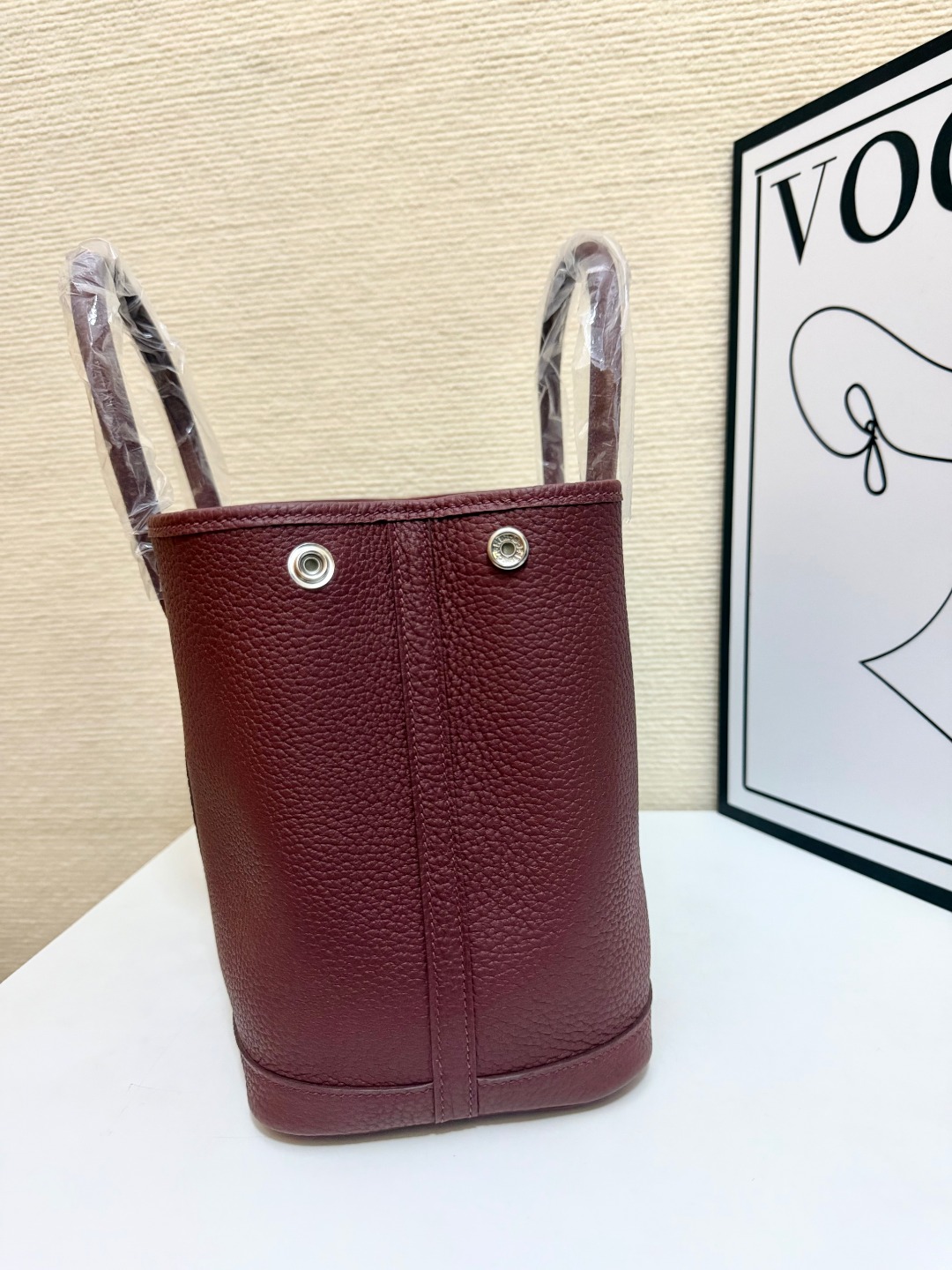 Hermes Garden Party 30 Burgundy 30cm tote everyday