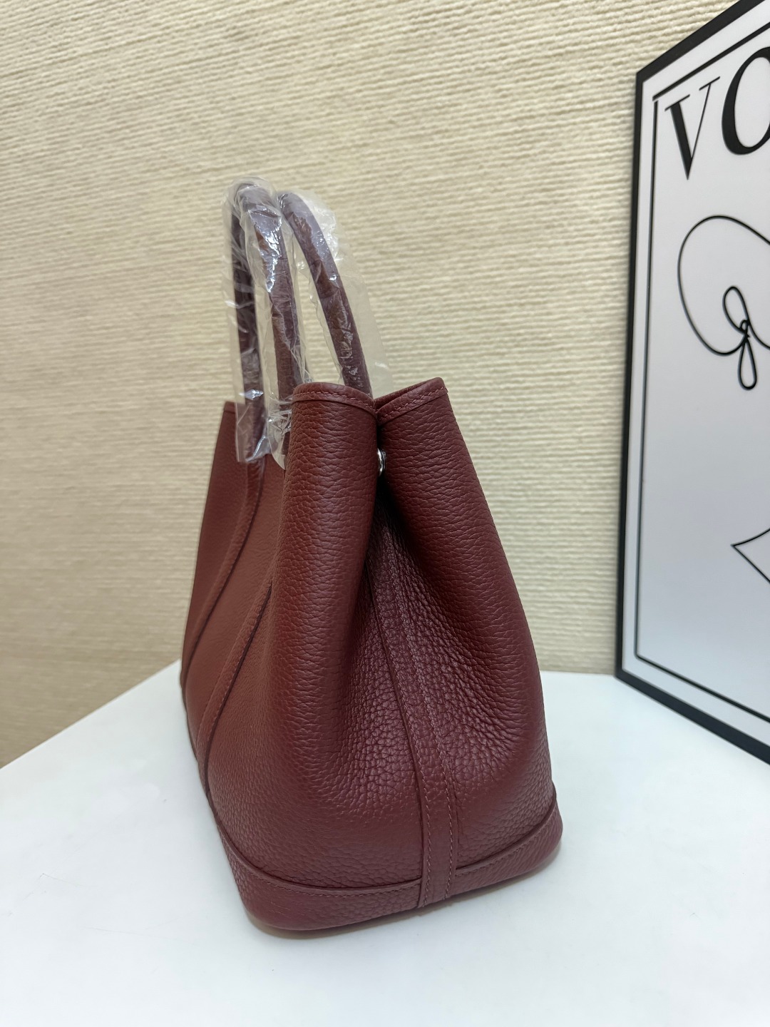Hermes Garden Party 30 Burgundy 30cm tote everyday