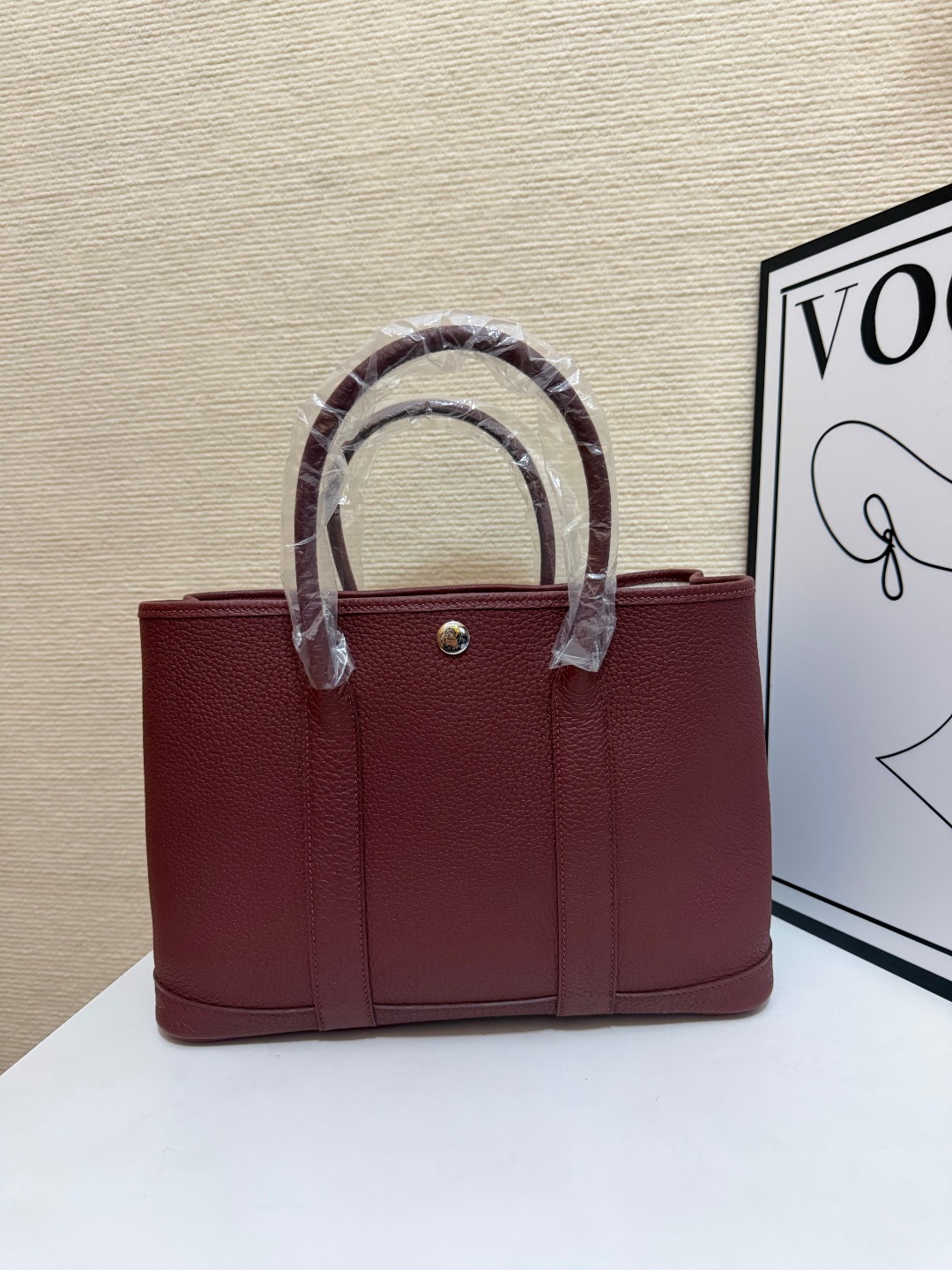 Hermes Garden Party 30 Burgundy 30cm tote everyday