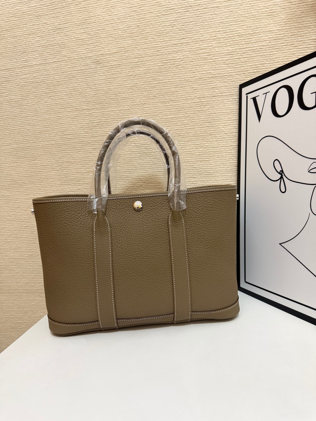 Hermes Garden Party 30 Taupe 30cm tote everyday