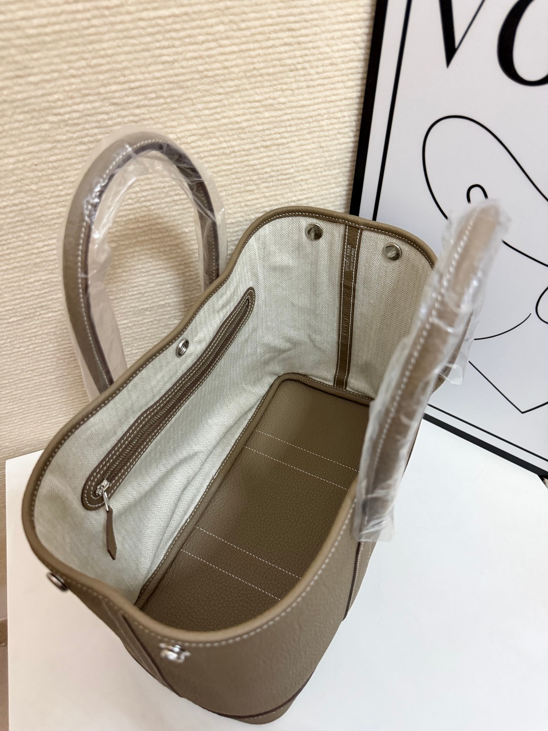 Hermes Garden Party 30 Taupe 30cm tote everyday