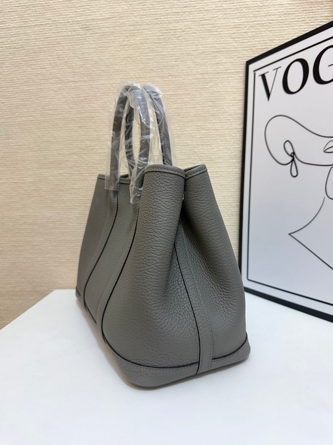 Hermes Garden Party Gray 30cm tote everyday