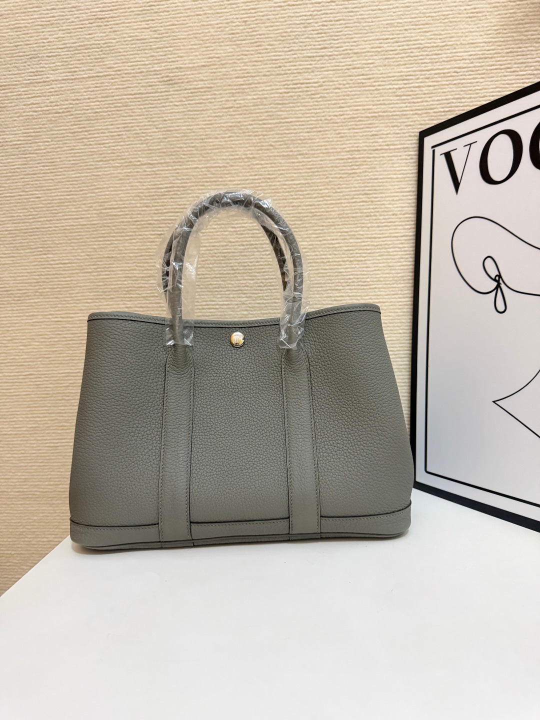 Hermes Garden Party Gray 30cm tote everyday