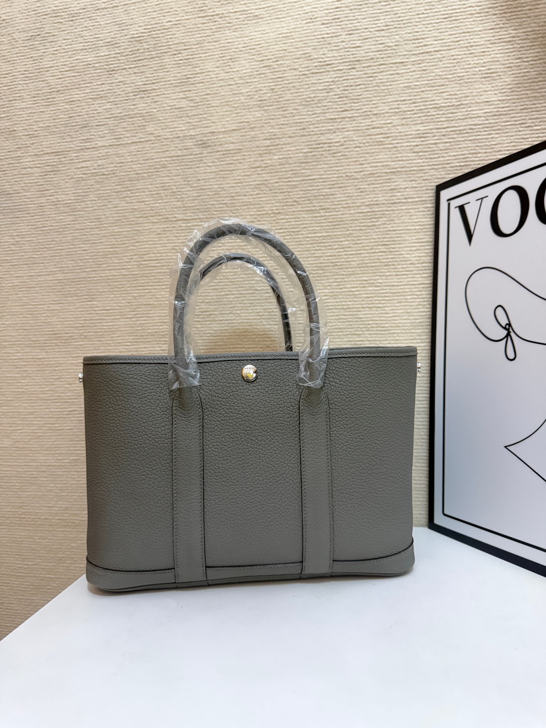 Hermes Garden Party Gray 30cm tote everyday