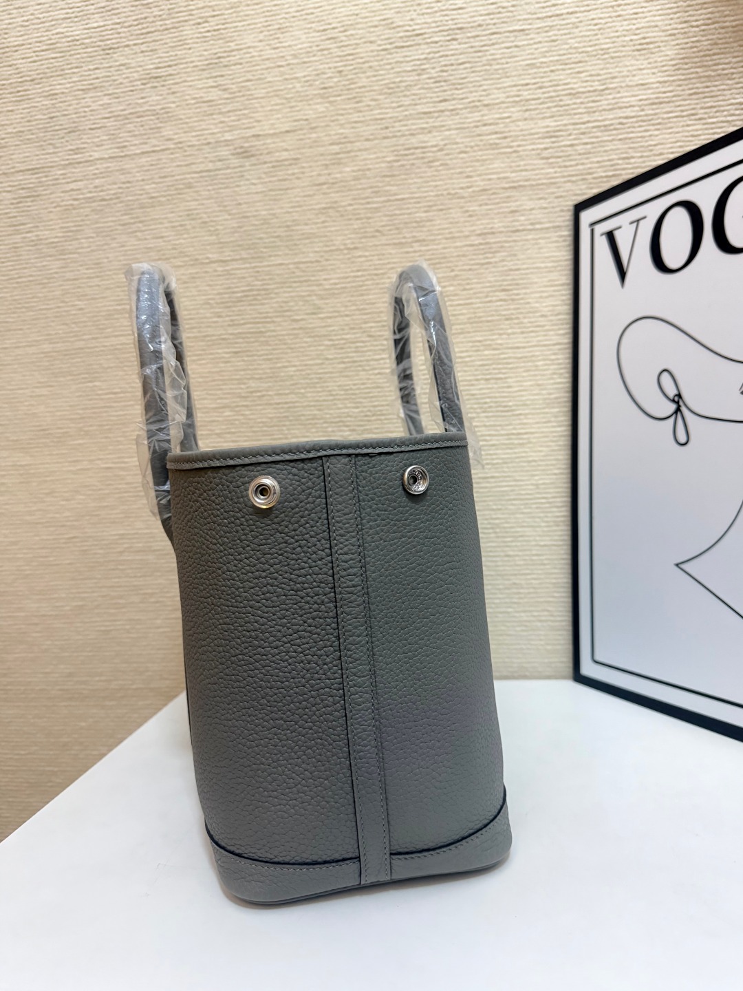 Hermes Garden Party Gray 30cm tote everyday
