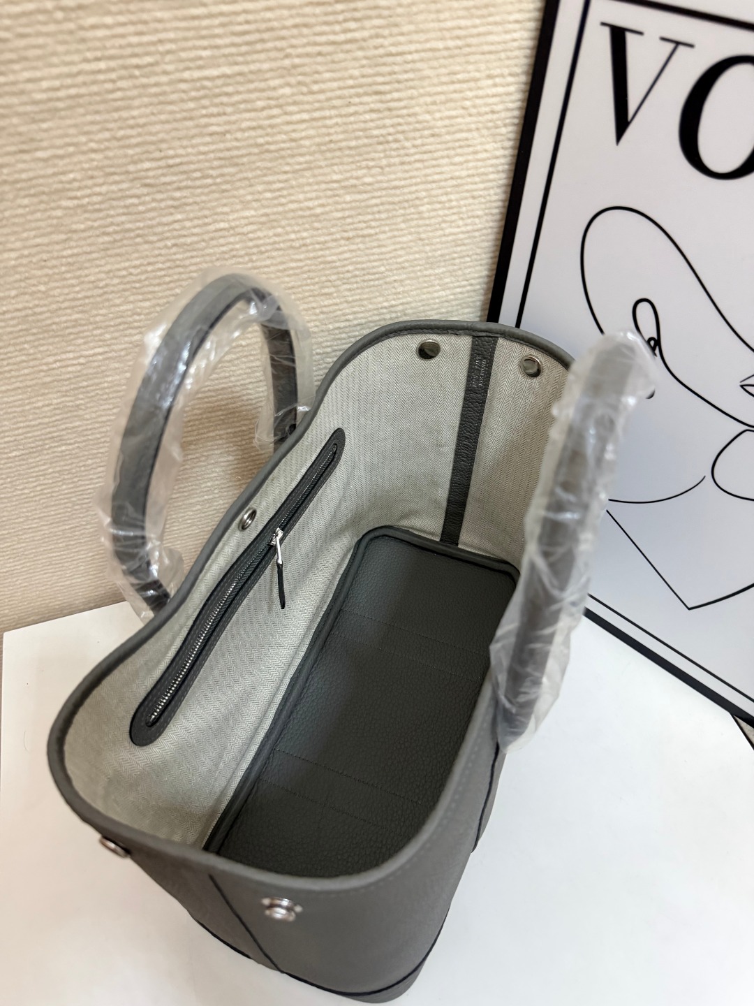 Hermes Garden Party Gray 30cm tote everyday