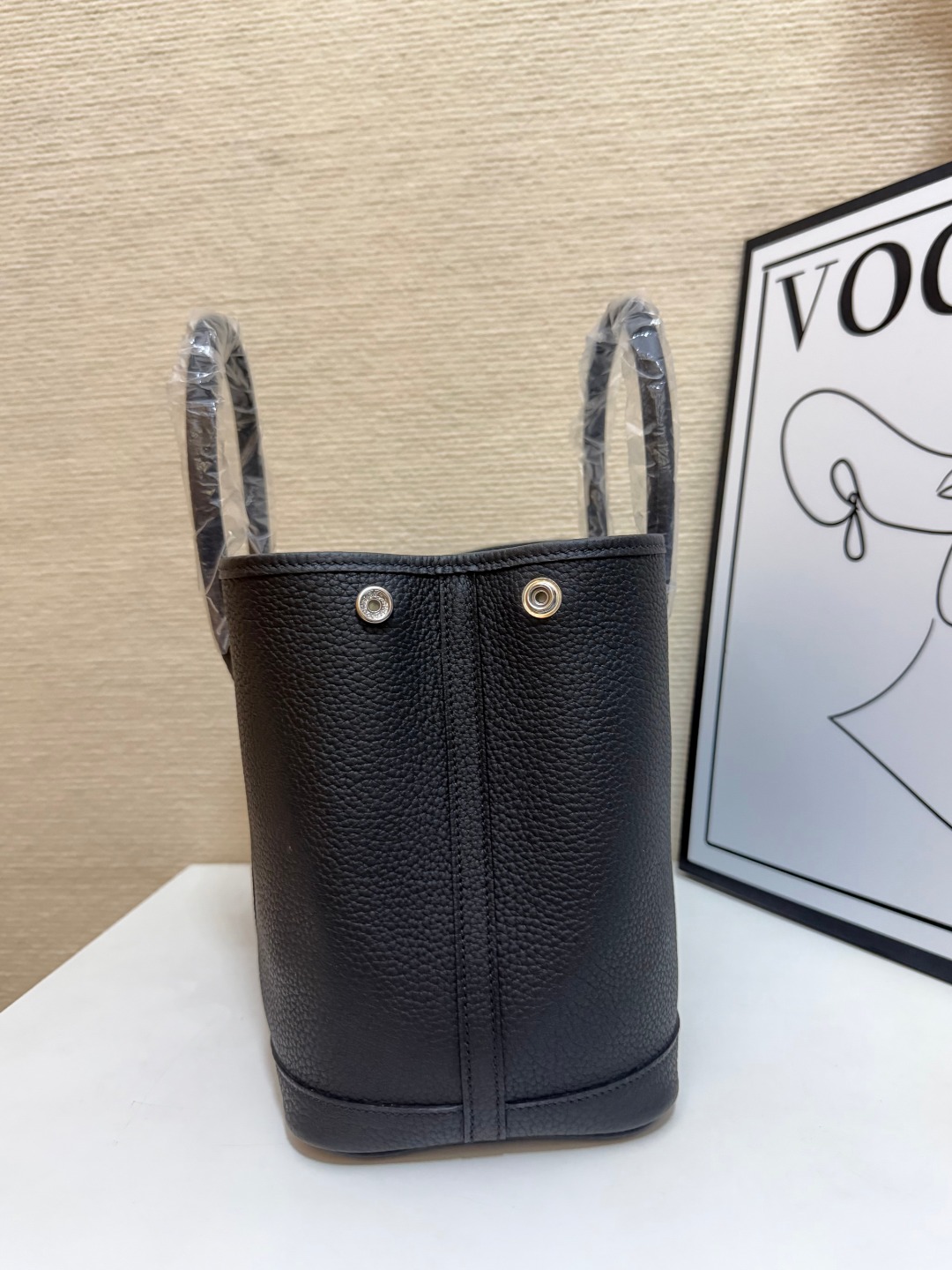 Hermes Garden Party Black 30cm tote everyday