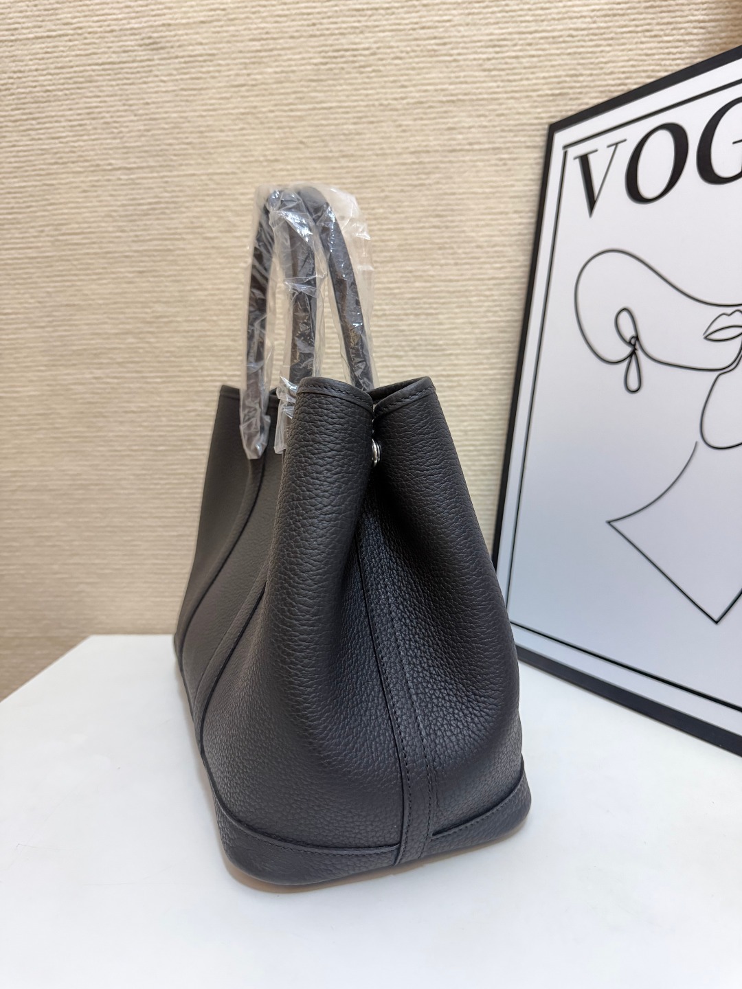 Hermes Garden Party Black 30cm tote everyday