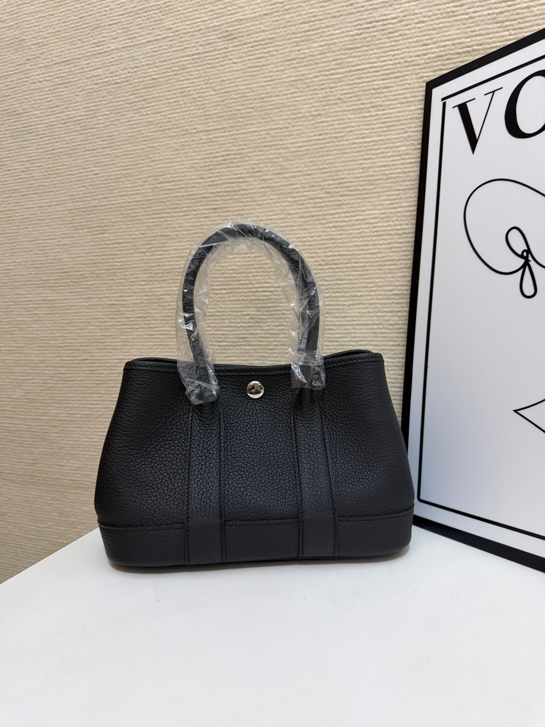 Hermes Garden Party Black mini 23cm tote everyday