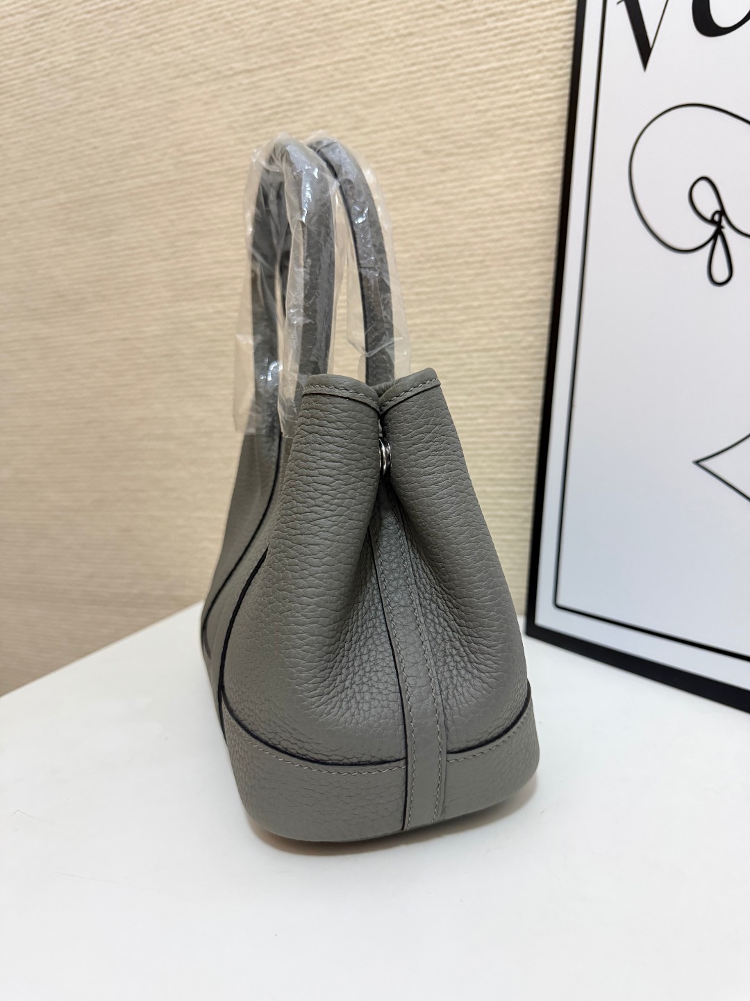 Hermes Garden Party Grey 23cm tote everyday
