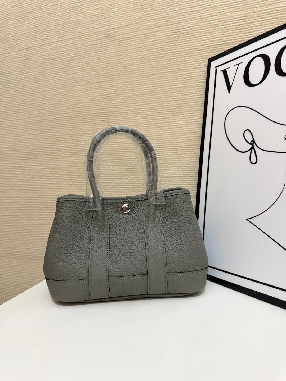 Hermes Garden Party Grey 23cm tote everyday