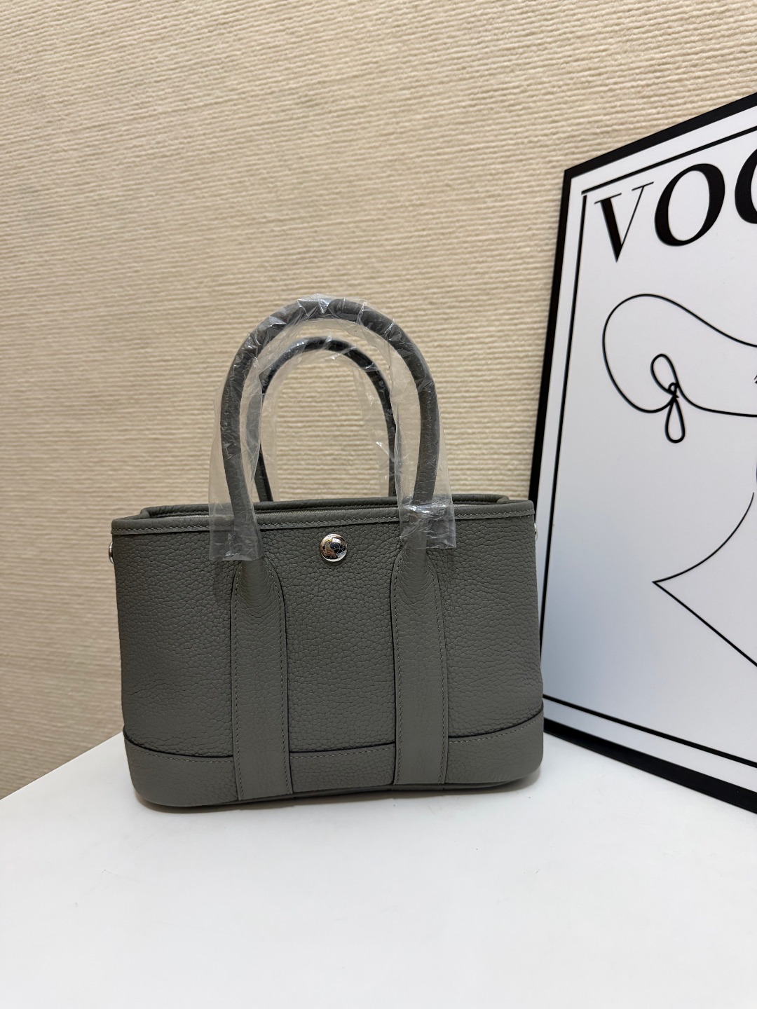 Hermes Garden Party Grey 23cm tote everyday