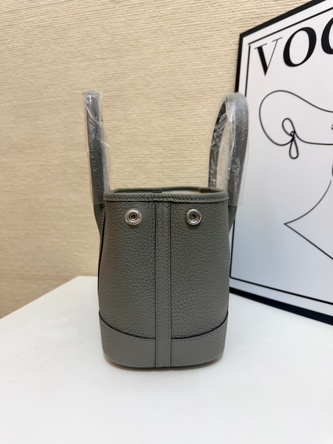 Hermes Garden Party Grey 23cm tote everyday