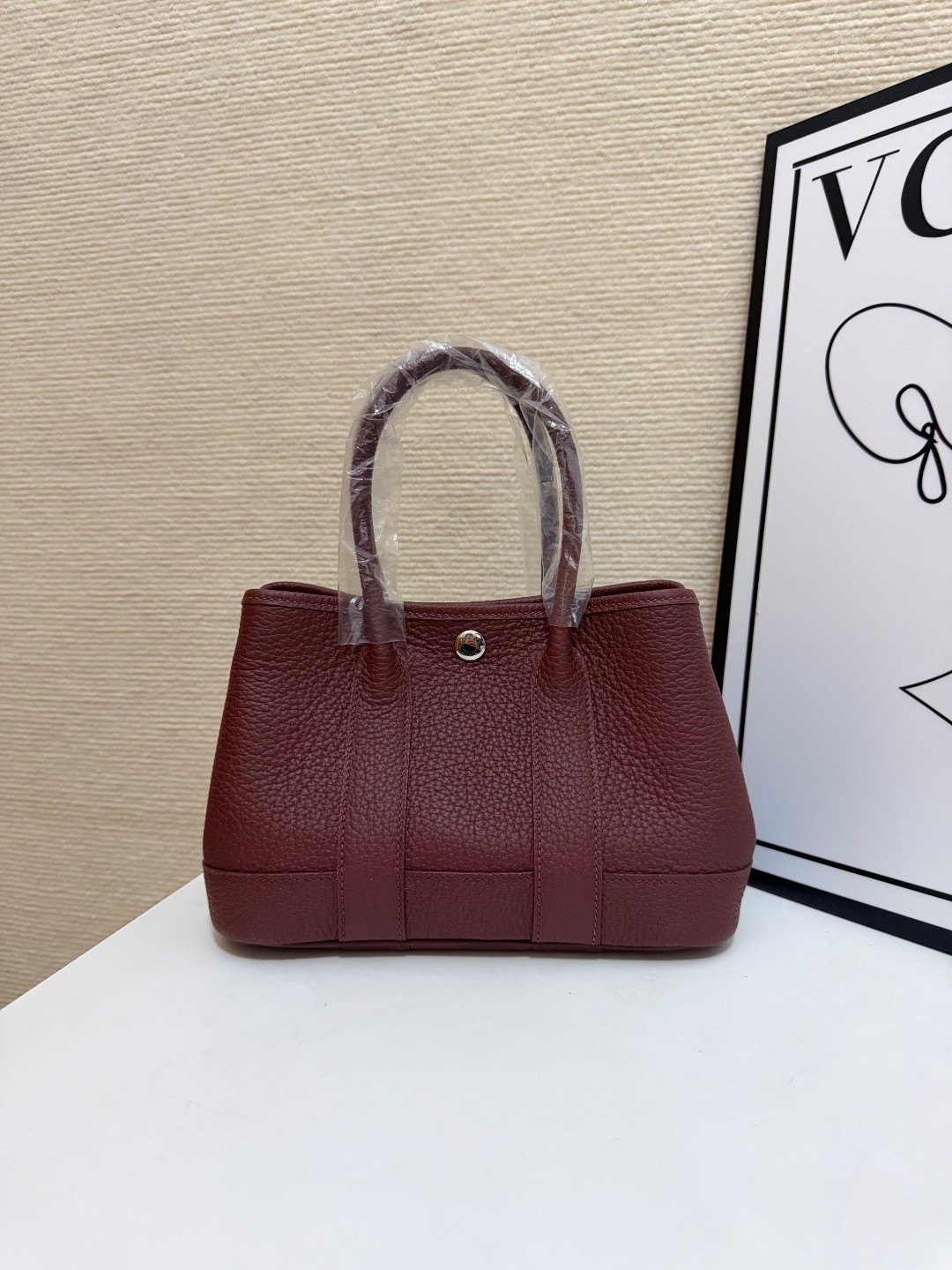 Hermes Garden Party Burgundy 23cm tote everyday