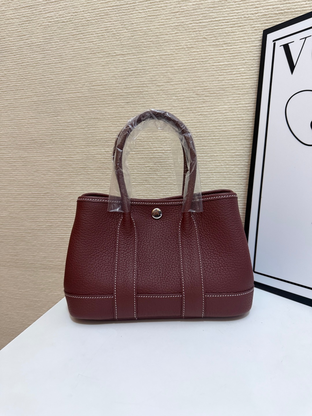 Hermes Garden Party Bordeaux mini 23cm tote everyday