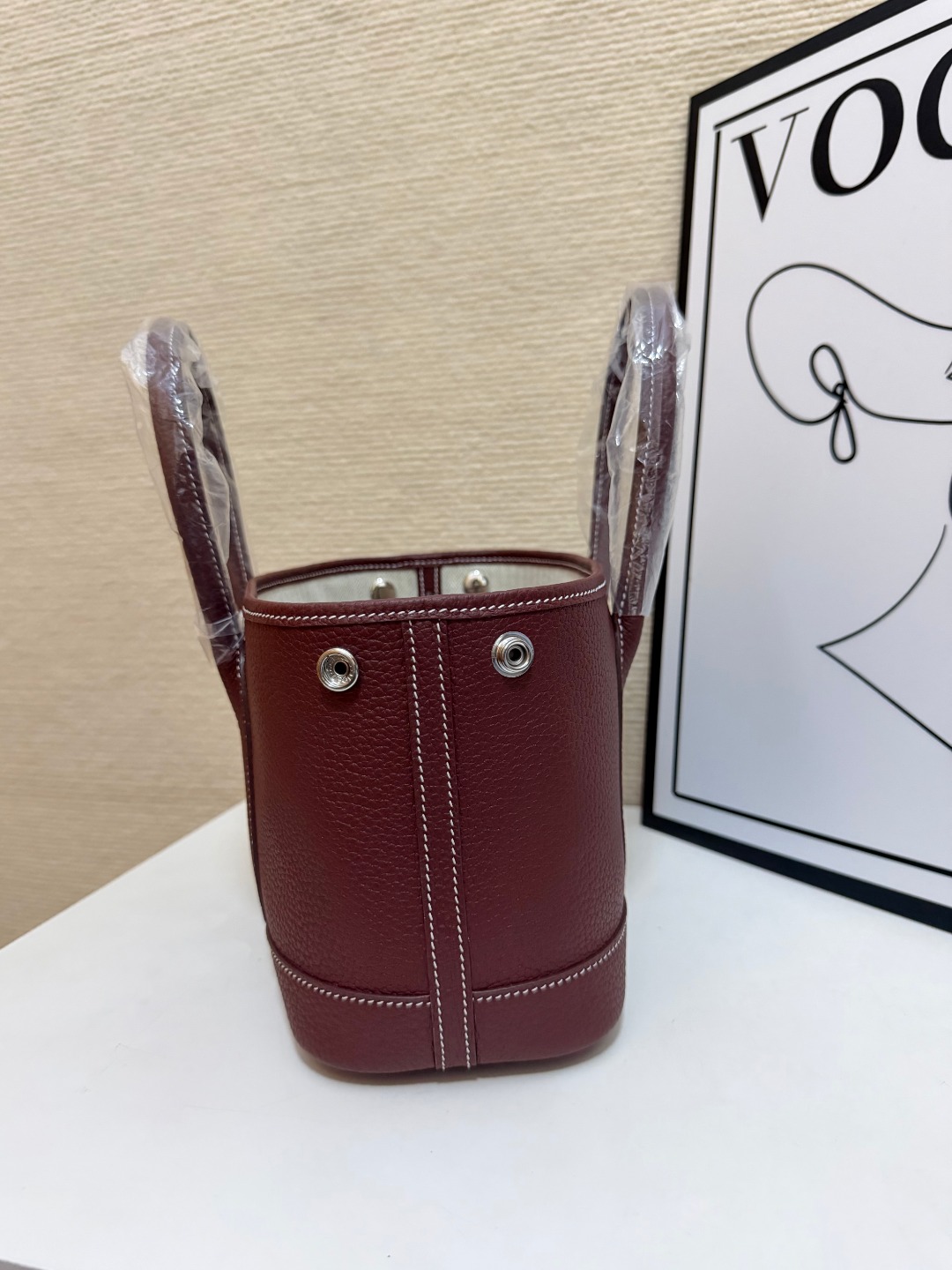 Hermes Garden Party Bordeaux mini 23cm tote everyday