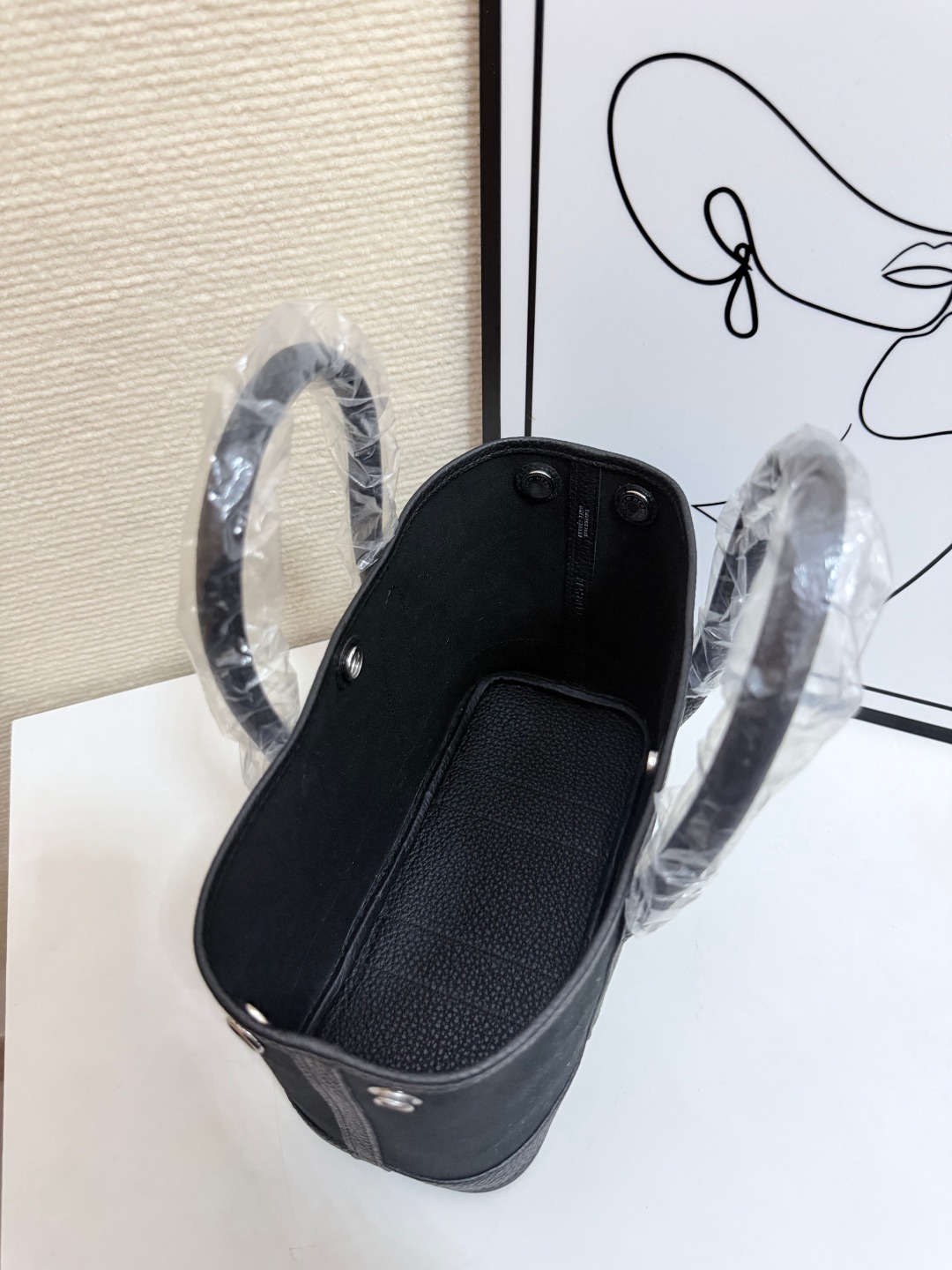 Hermes Garden Party Black mini 23cm everyday