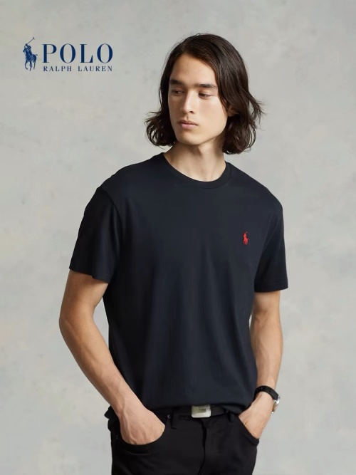 Polo Ralph Lauren Classic Fit Crewneck T-Shirt,Soft Cotton Short Sleeve Tee 1 Polo Ralph Lauren Classic Fit Crewneck T-Shirt,Soft Cotton Short Sleeve Tee