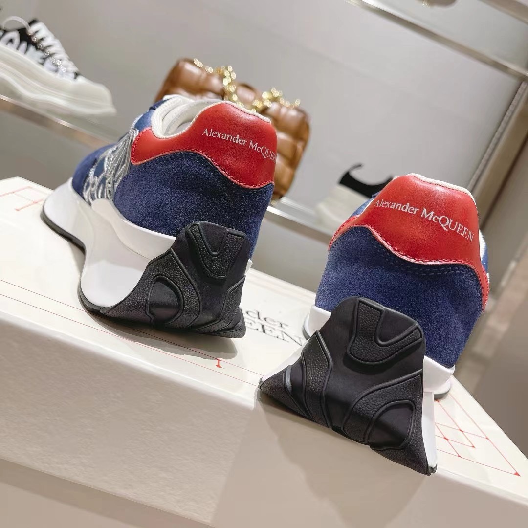 Floral Embroidery Running Platform Sneakers
