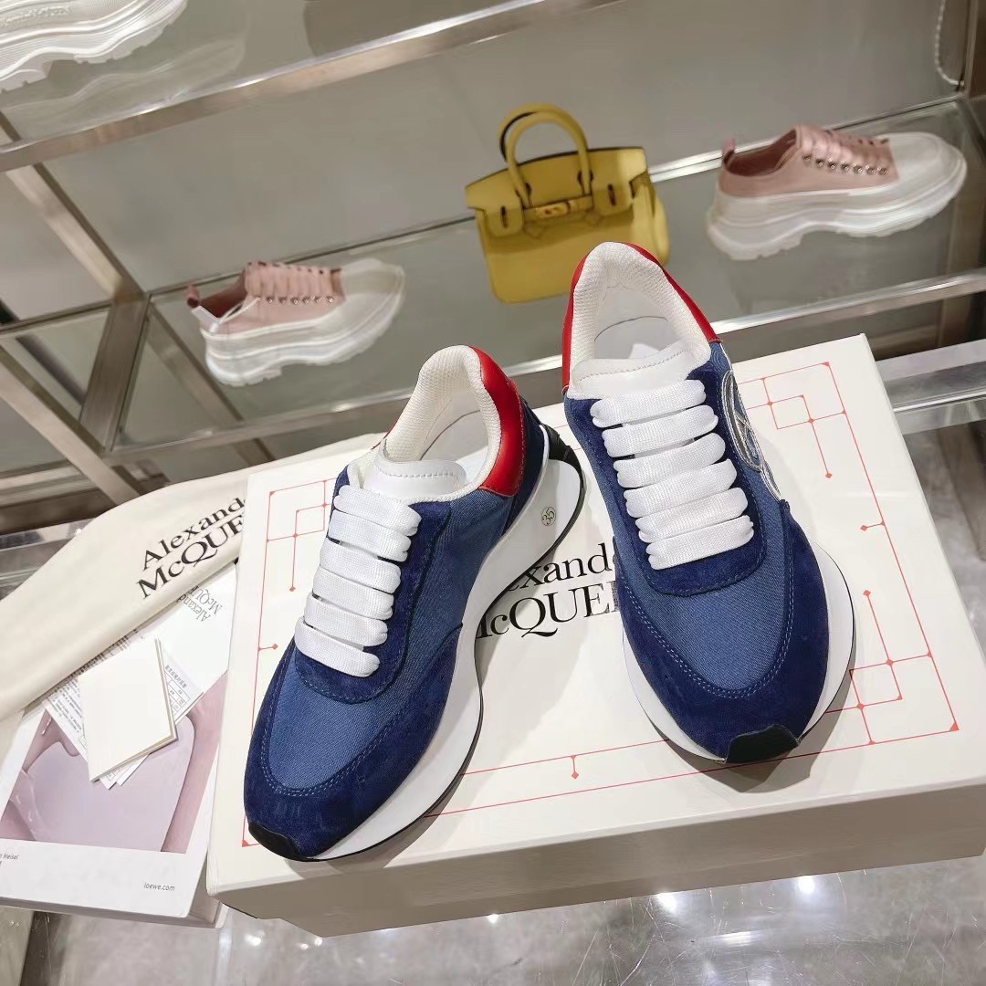 Floral Embroidery Running Platform Sneakers