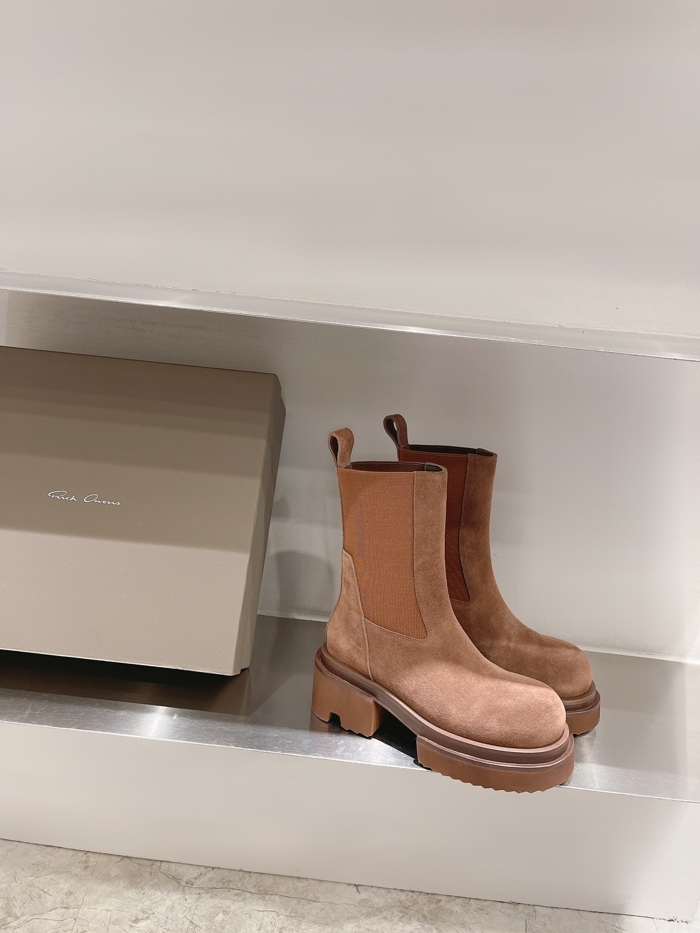 Rick Owens 2023 Italian Leather Boots Collection: Slim, Tall, and Stylish Options