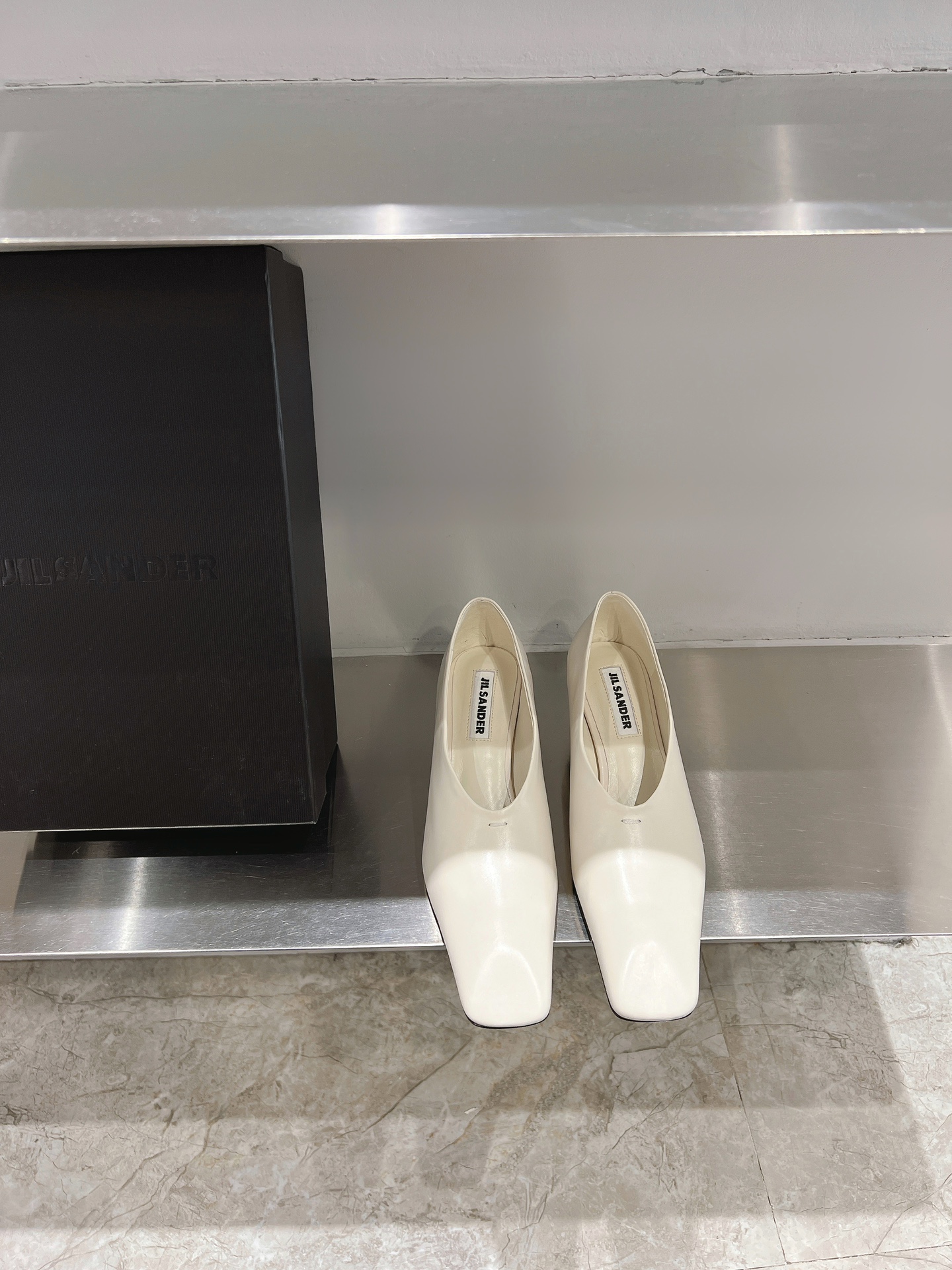 JIL SANDER 24 SS Crystal Single Shoes: Light, Comfortable, Elegant Design - 图片 9
