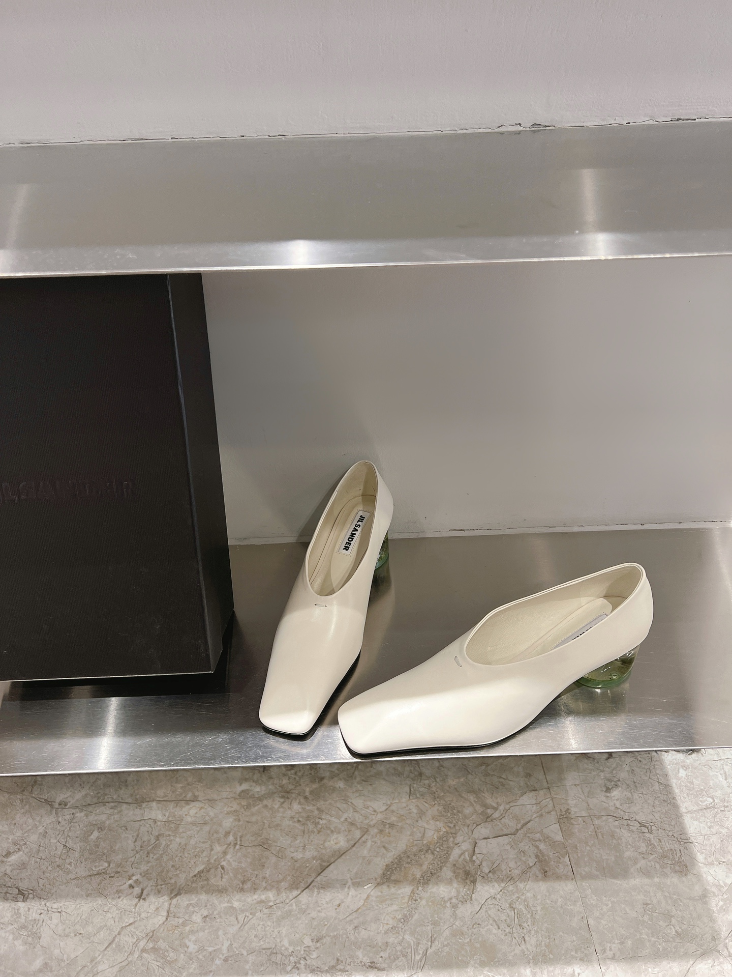 JIL SANDER 24 SS Crystal Single Shoes: Light, Comfortable, Elegant Design - 图片 3