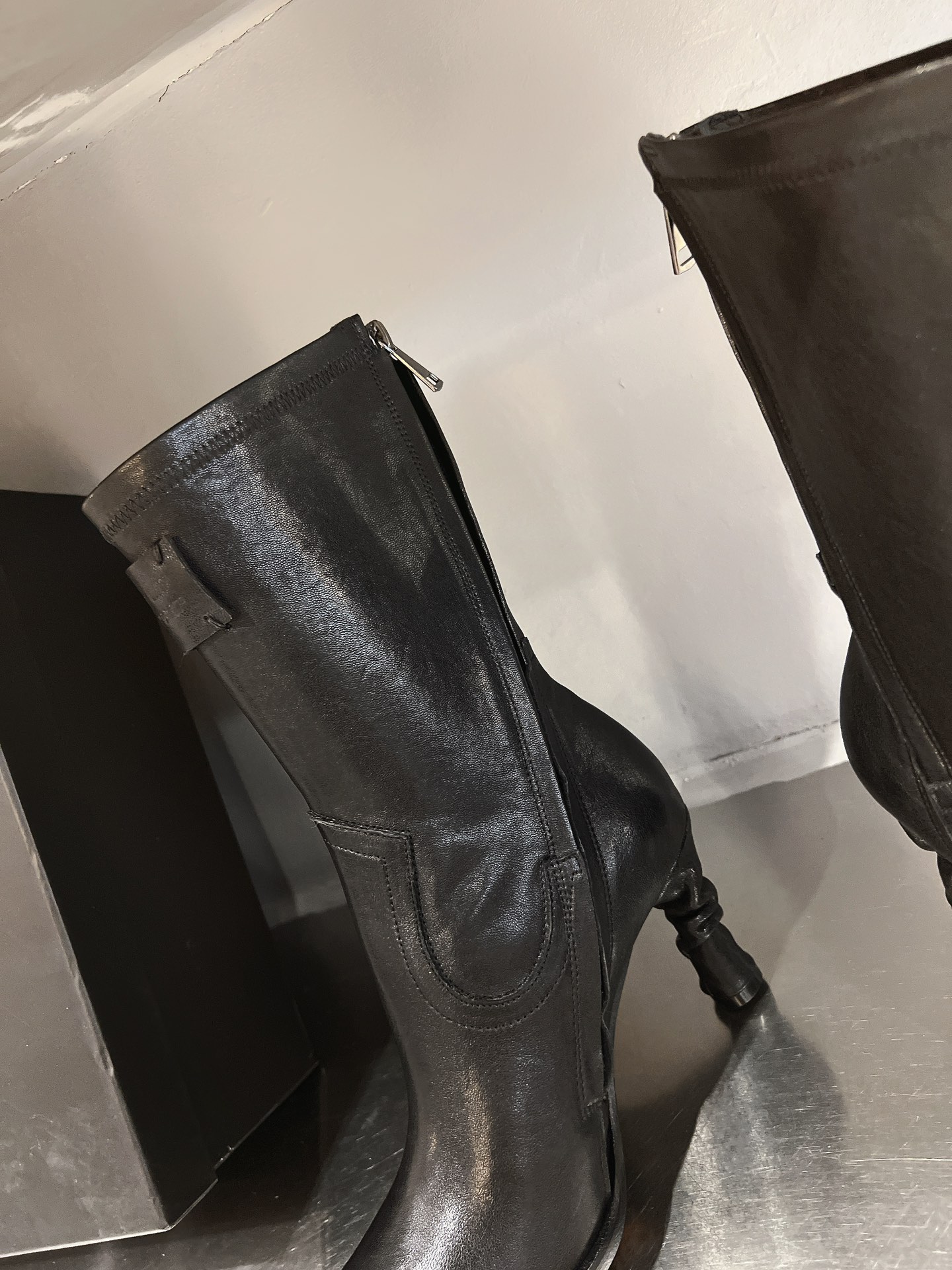 New AS98 Short Boots: Heavy-Duty Hand-Made Leather Work Boots, Code 35-39, 1000 Kyochi. - 图片 6