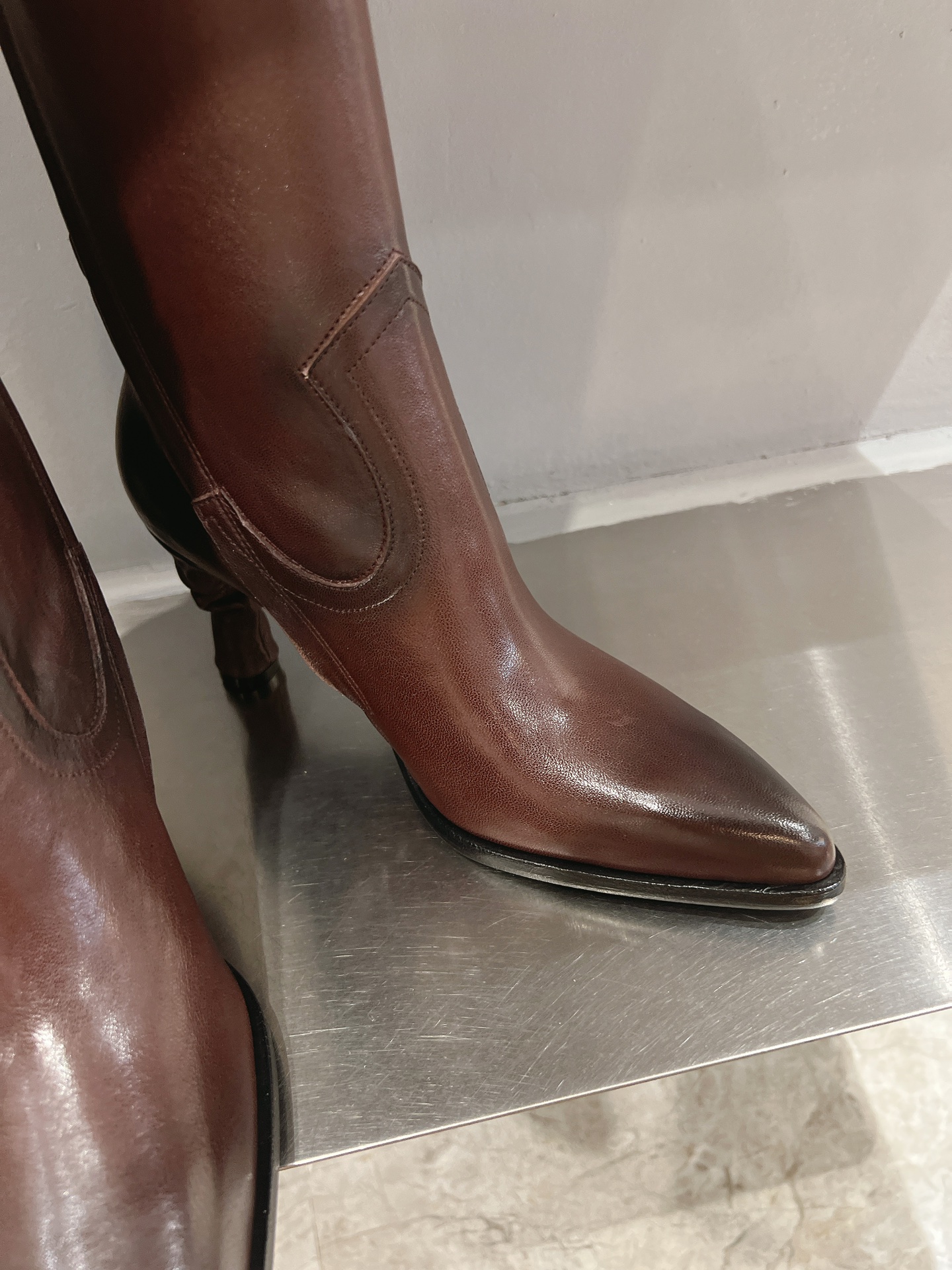 New AS98 Short Boots: Hand-Made Leather Work Boots, Heavy-Duty Quality. - 图片 7