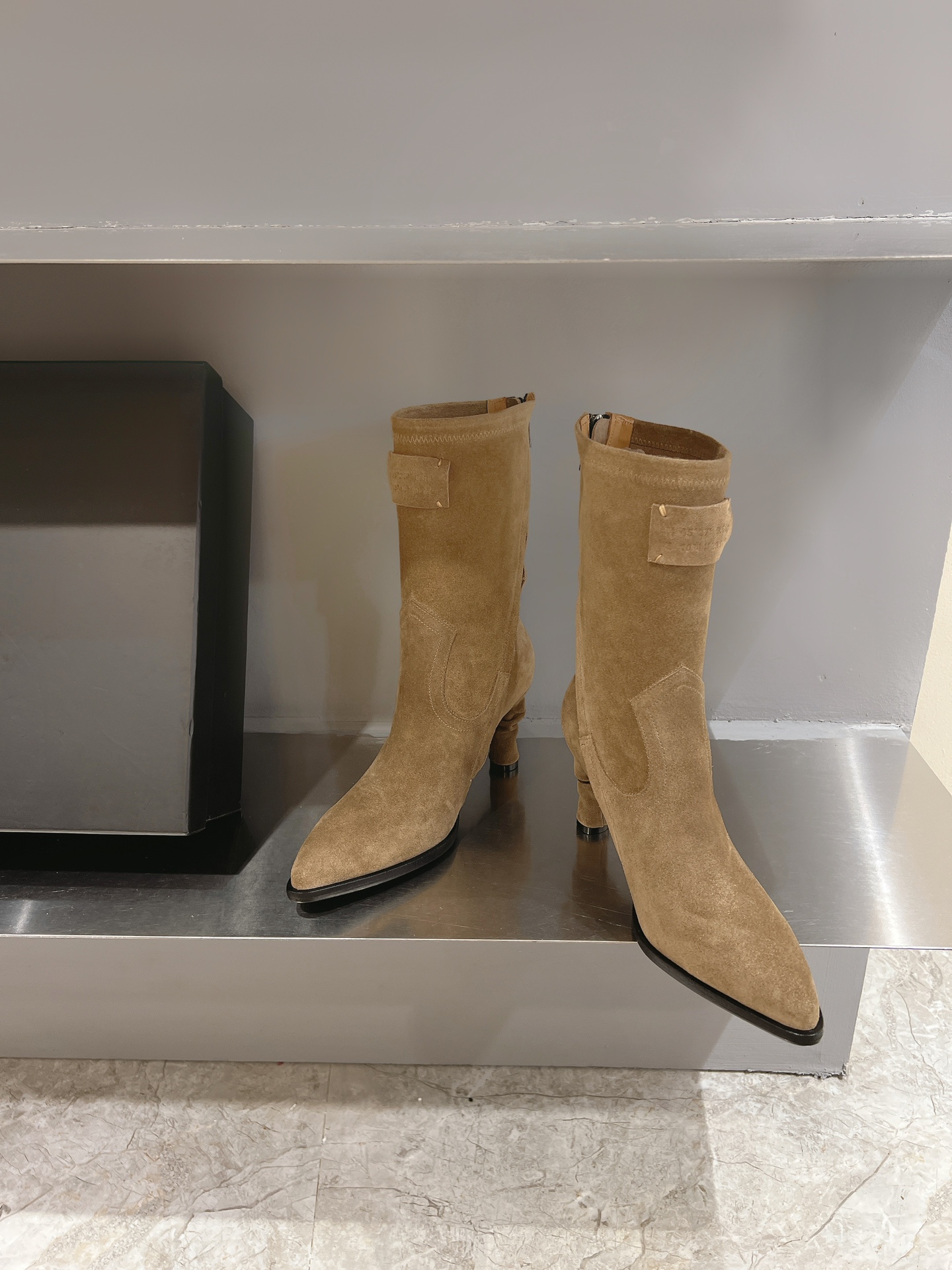 New AS98 Short Boots: Heavy-Duty Hand-Made Leather Work Boots, Code 35-39, 1000 KyoChi, Cowhide 1050. - 图片 2