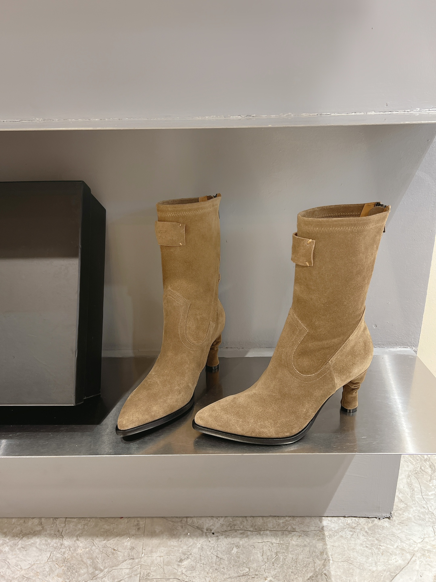 New AS98 Short Boots: Heavy-Duty Hand-Made Leather Work Boots, Code 35-39, 1000 KyoChi, Cowhide 1050. - 图片 3